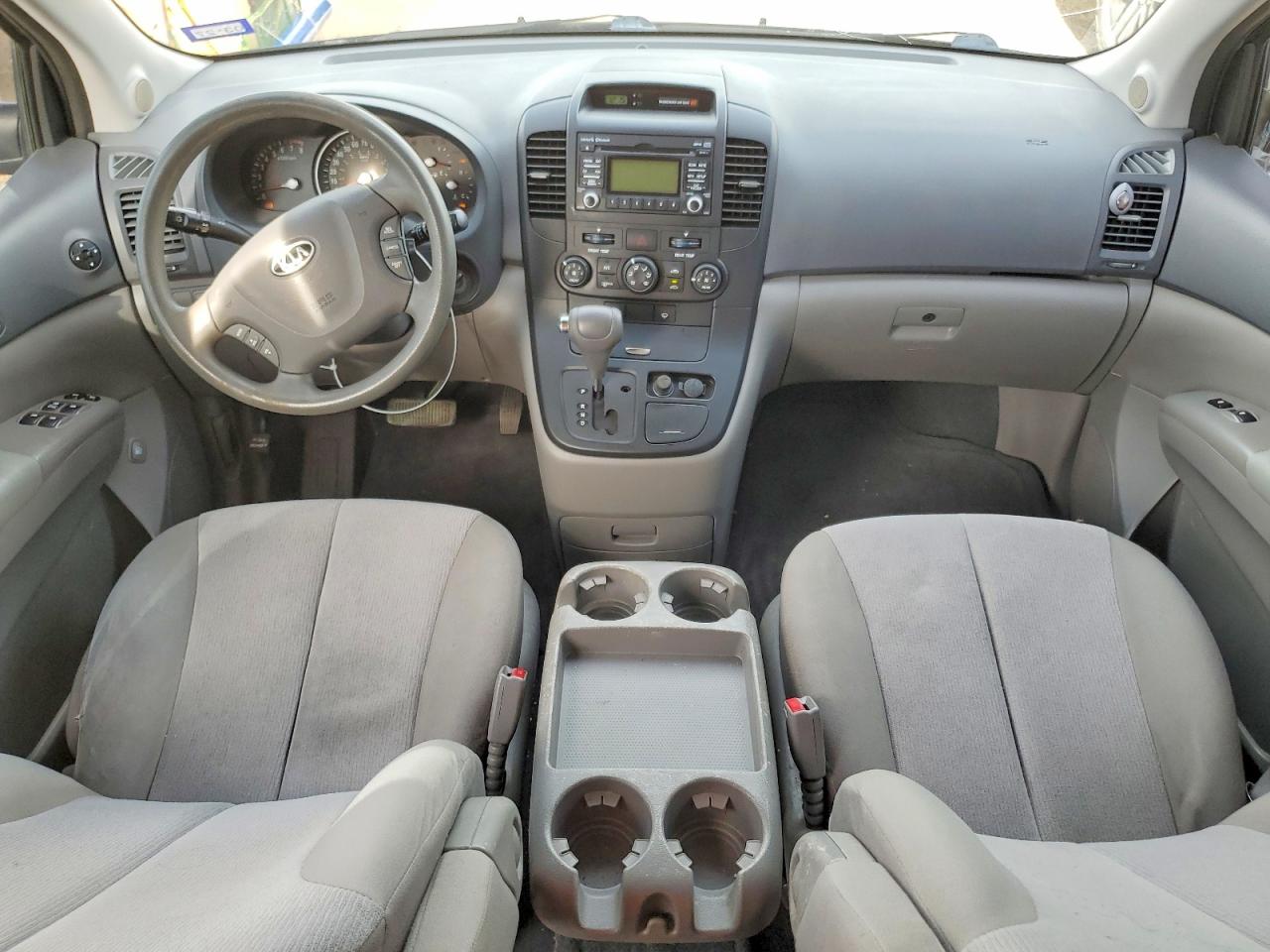 2012 Kia Sedona Lx Black vin: KNDMG4C76C6421333