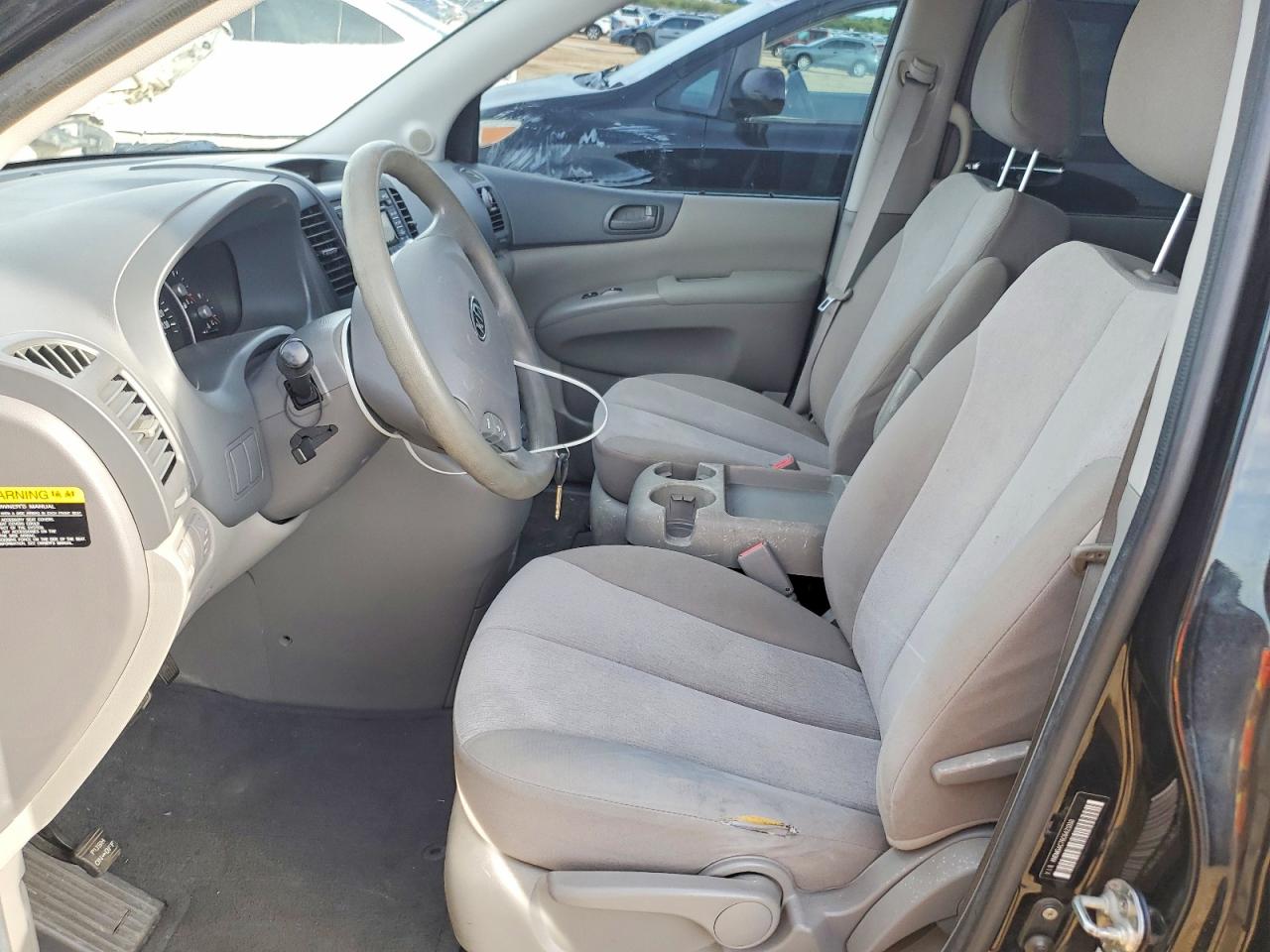 2012 Kia Sedona Lx Black vin: KNDMG4C76C6421333
