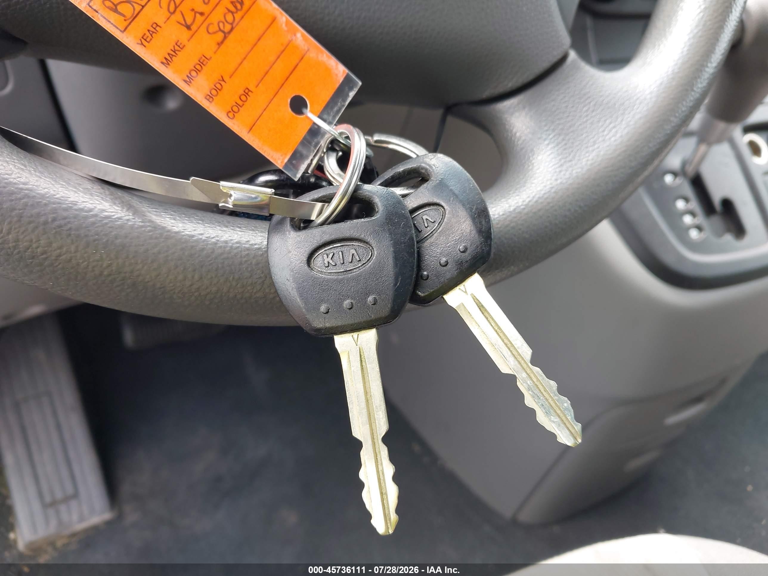 2012 Kia Sedona Lx Light Blue vin: KNDMG4C76C6502803