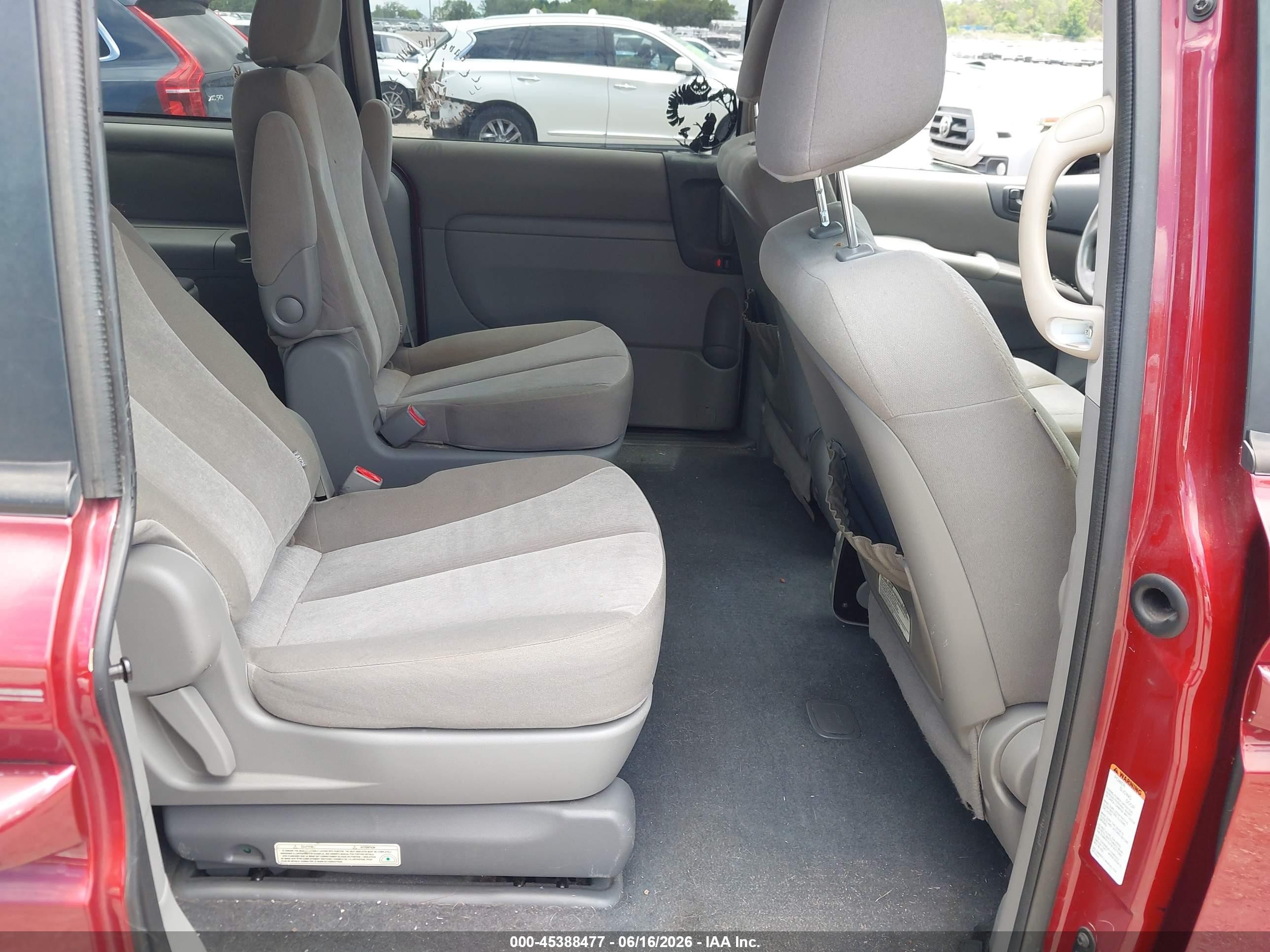 2014 Kia Sedona Lx Red vin: KNDMG4C76E6587497