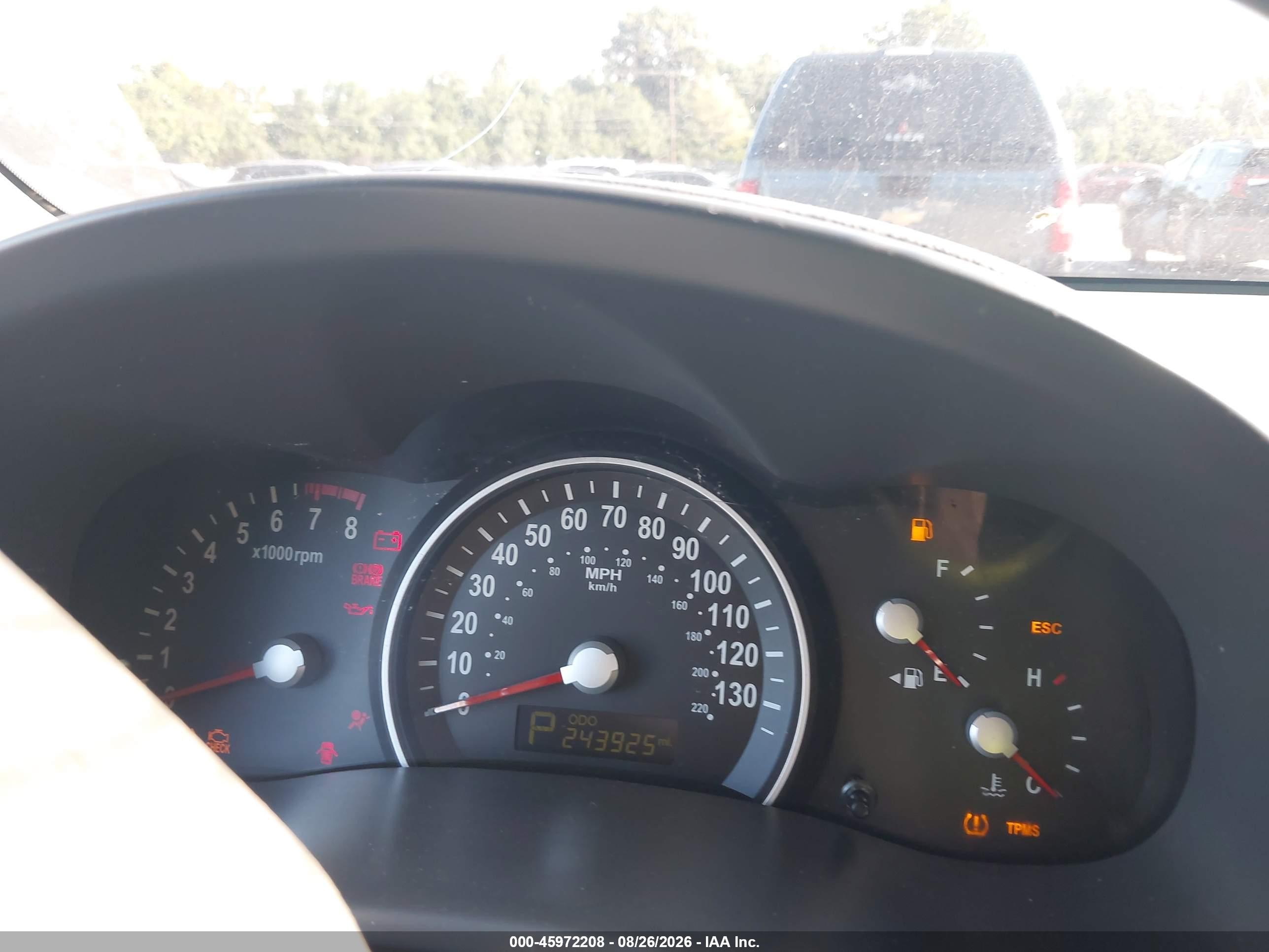 2012 Kia Sedona Lx Light Blue vin: KNDMG4C77C6432664
