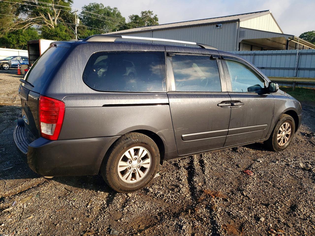 2012 Kia Sedona Lx Gray vin: KNDMG4C78C6499709