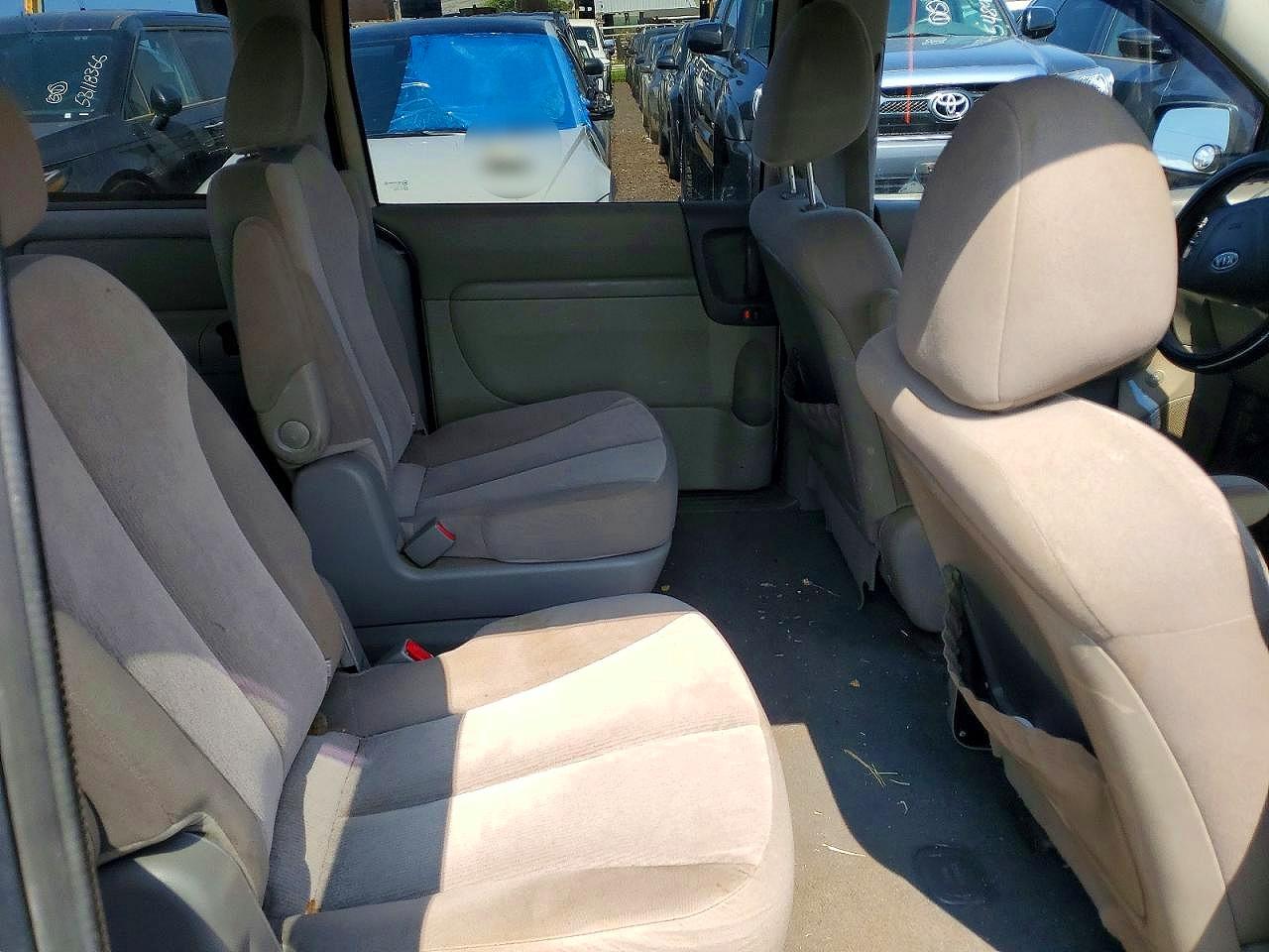 2012 Kia Sedona Lx Blue vin: KNDMG4C79C6471191