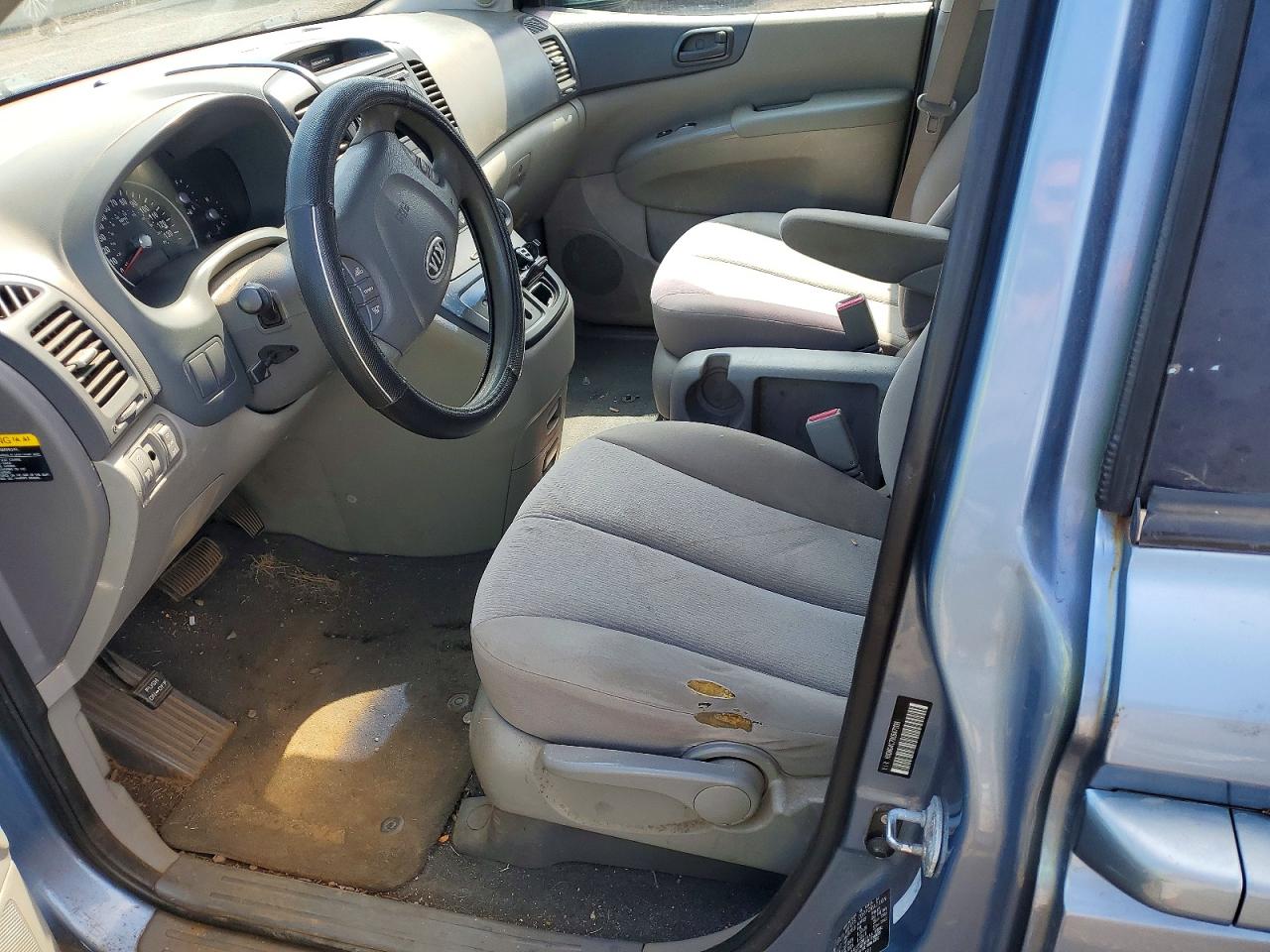 2012 Kia Sedona Lx Blue vin: KNDMG4C79C6471191