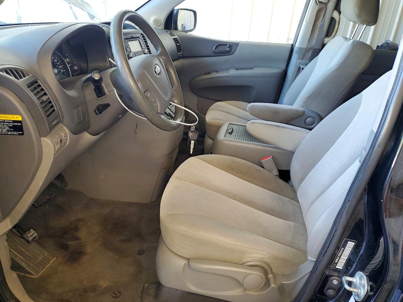 2014 Kia Sedona Lx Black vin: KNDMG4C79E6565459