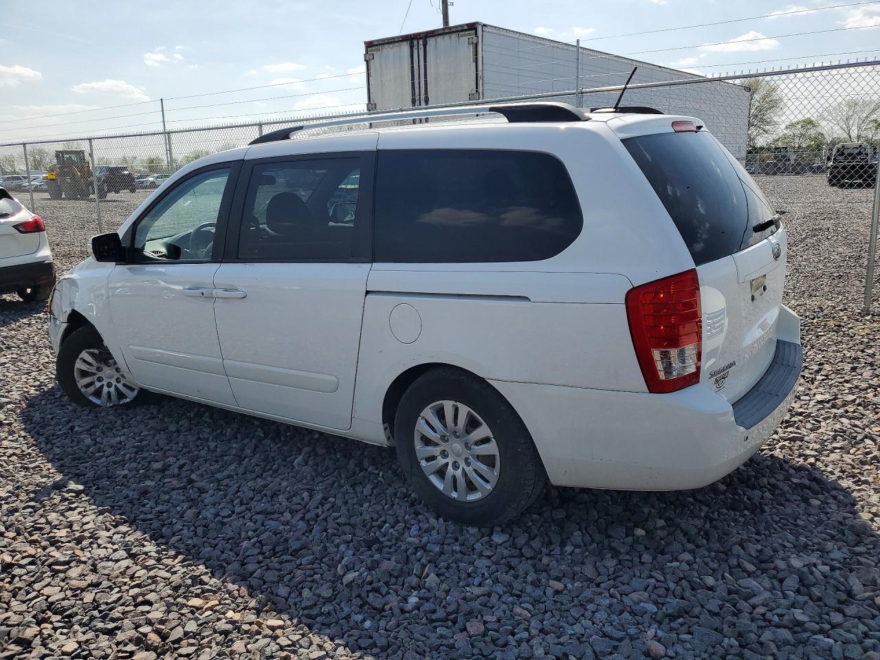 2011 Kia Sedona Lx Silver vin: KNDMG4C7XB6370109