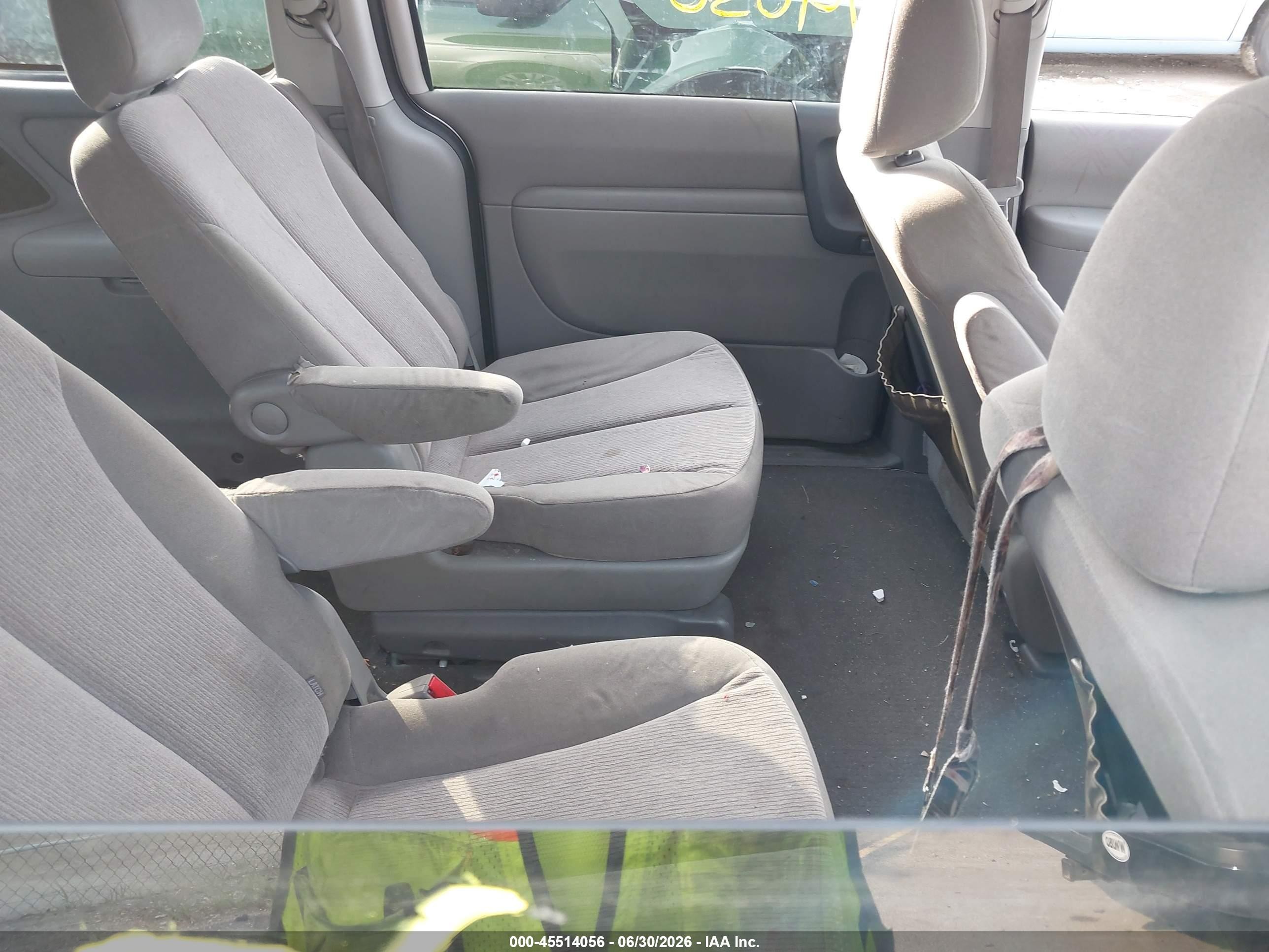 2012 Kia Sedona Lx Gray vin: KNDMG4C7XC6431508