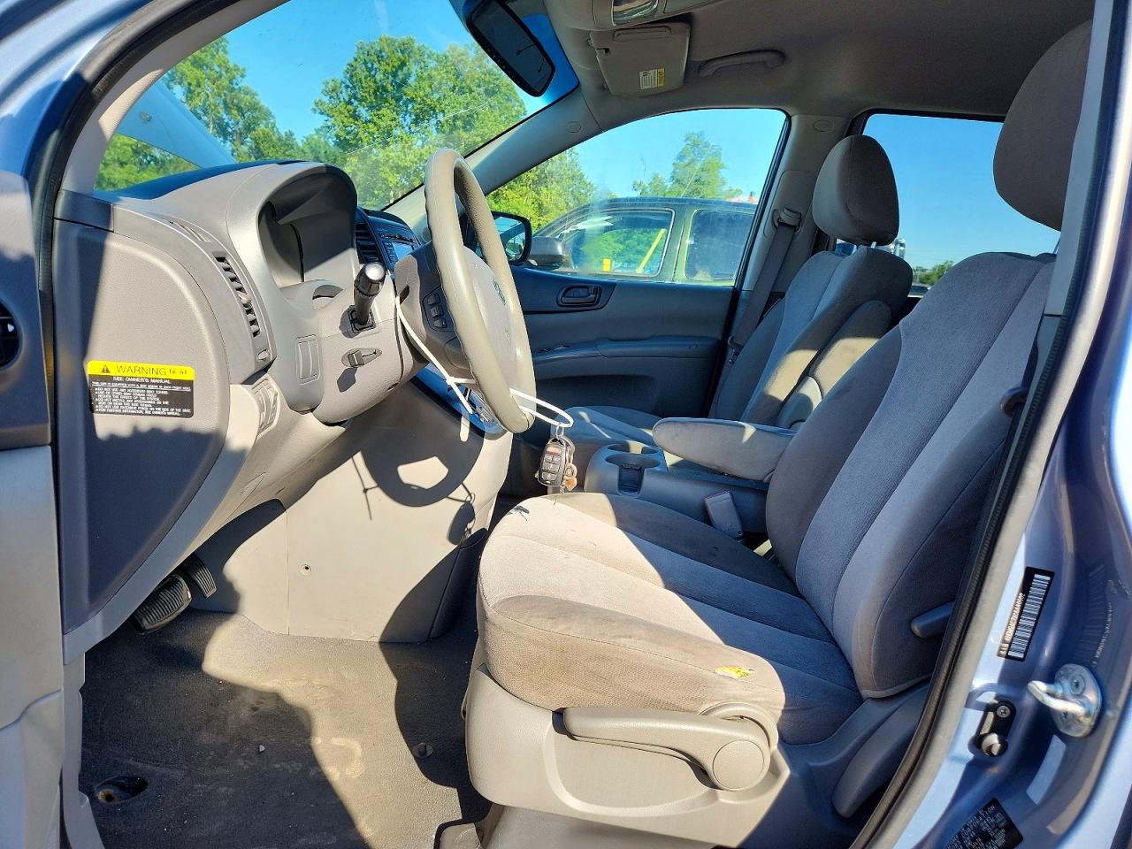 2012 Kia Sedona Lx Синий vin: KNDMG4C7XC6440502