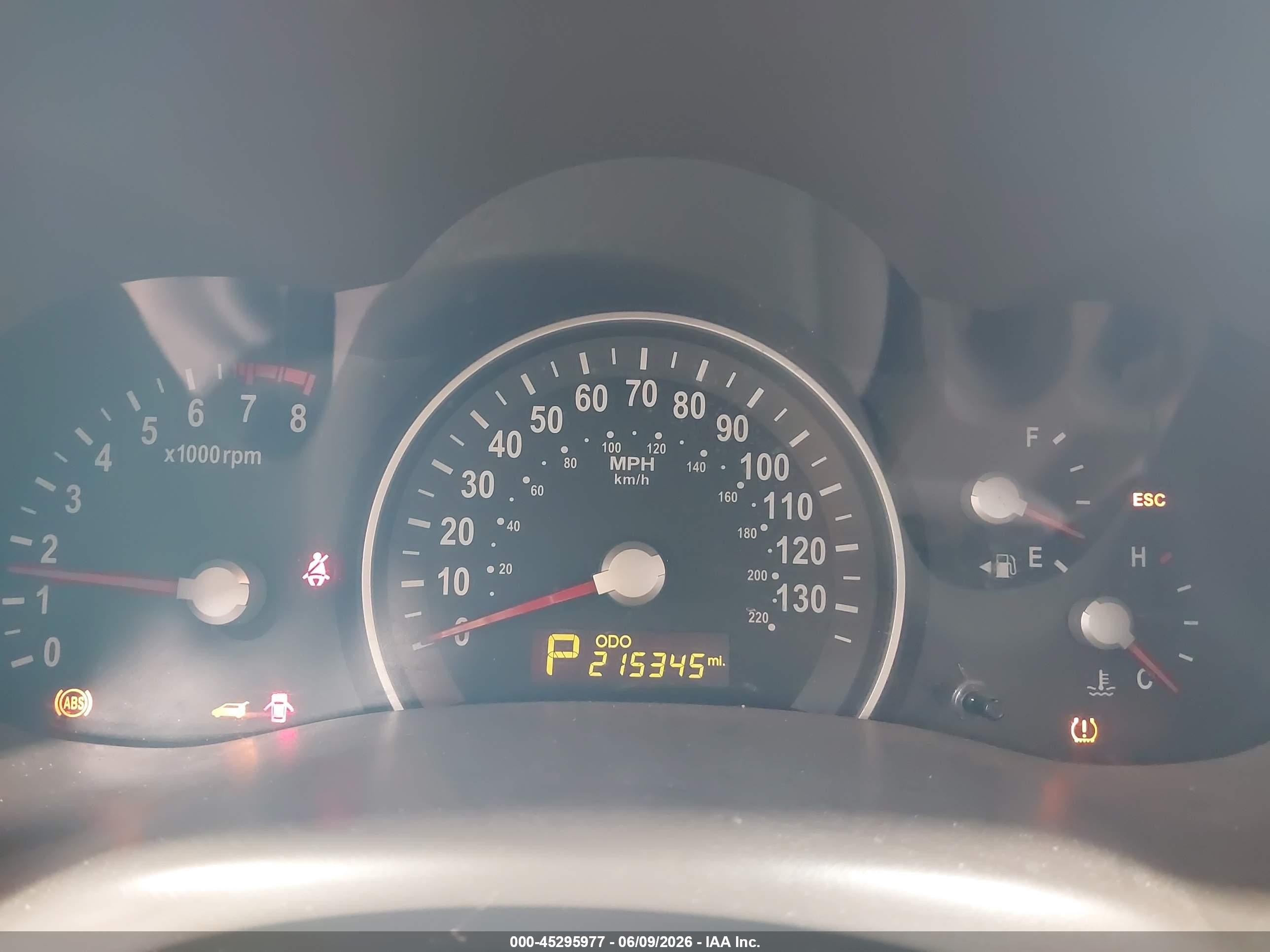 2012 Kia Sedona Lx Black vin: KNDMG4C7XC6445344