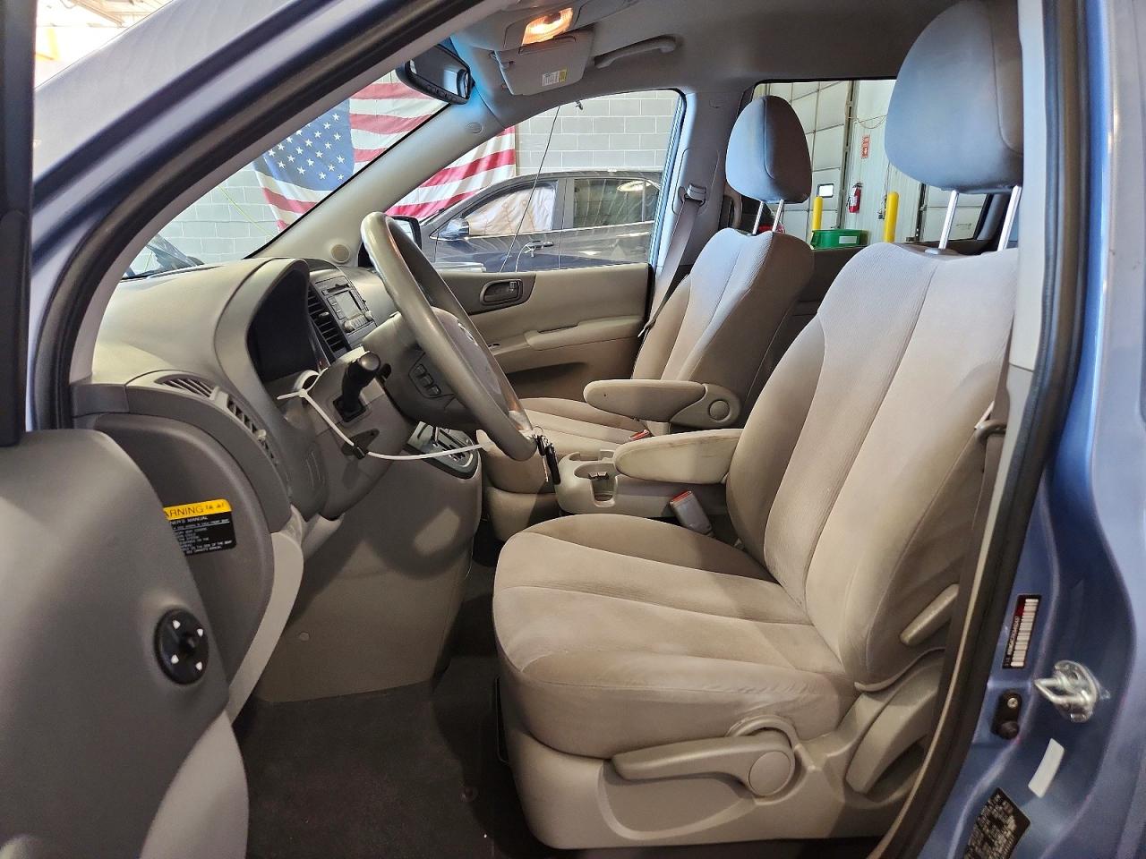 2012 Kia Sedona Lx Blue vin: KNDMG4C7XC6492437