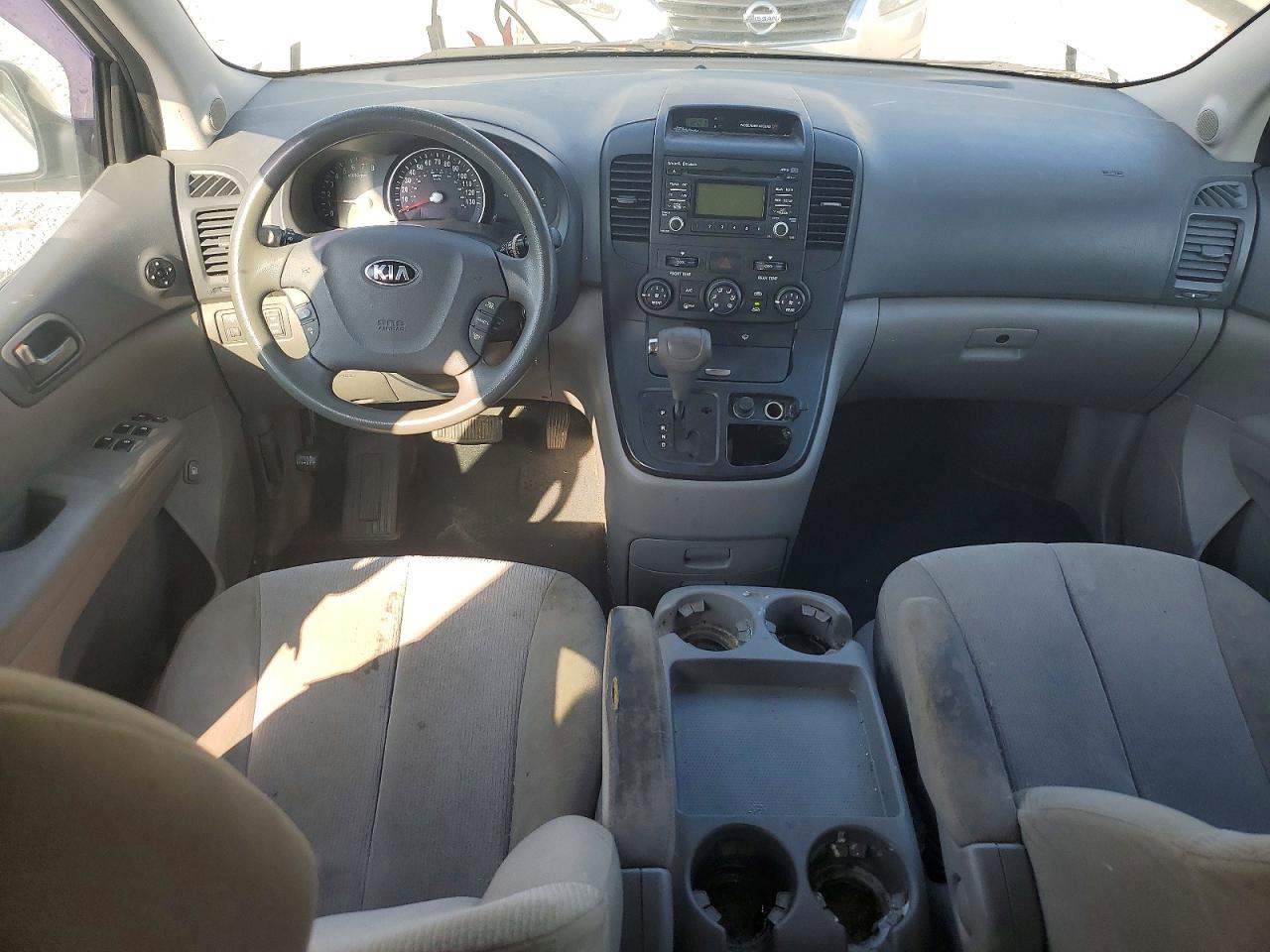 2012 Kia Sedona Lx Silver vin: KNDMG4C7XC6507583
