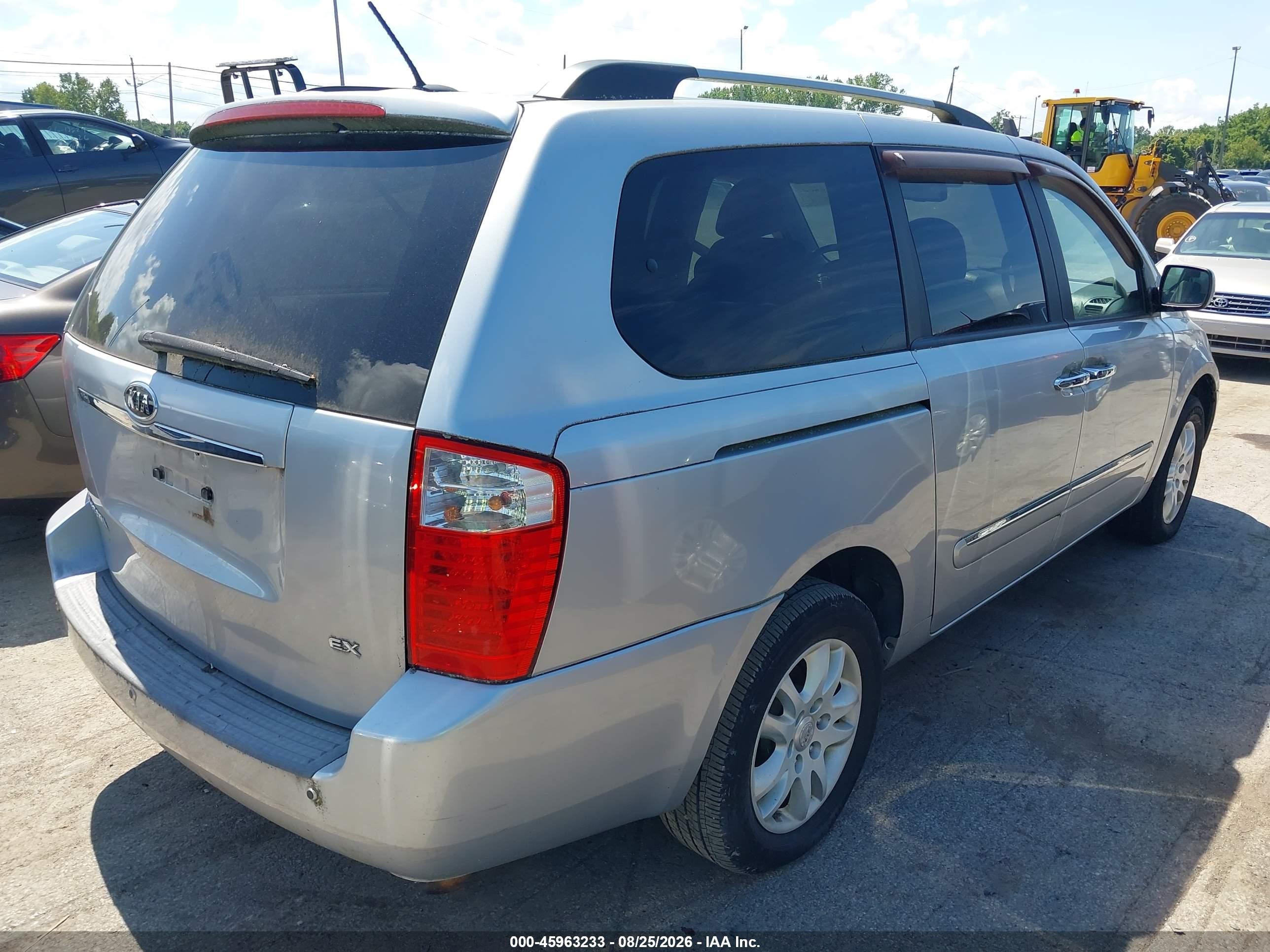 2010 Kia Sedona Ex Gray vin: KNDMH4C31A6326699