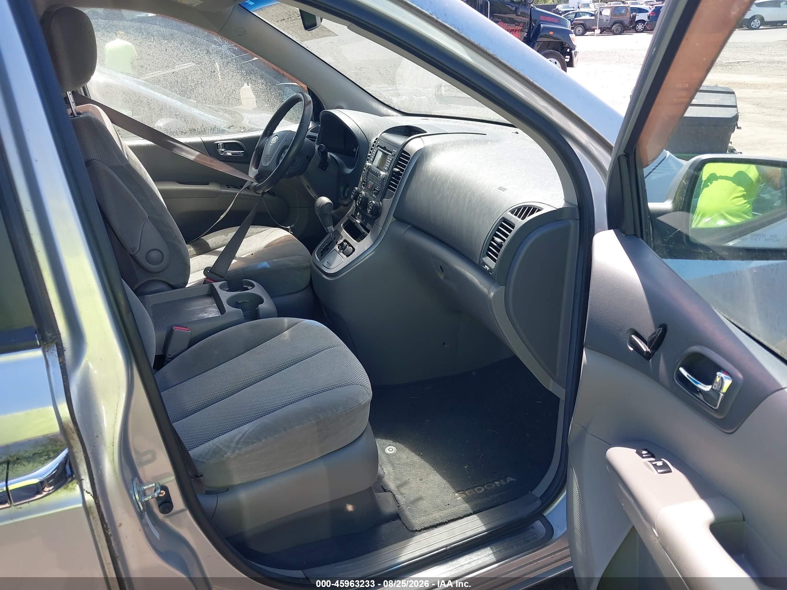 2010 Kia Sedona Ex Gray vin: KNDMH4C31A6326699