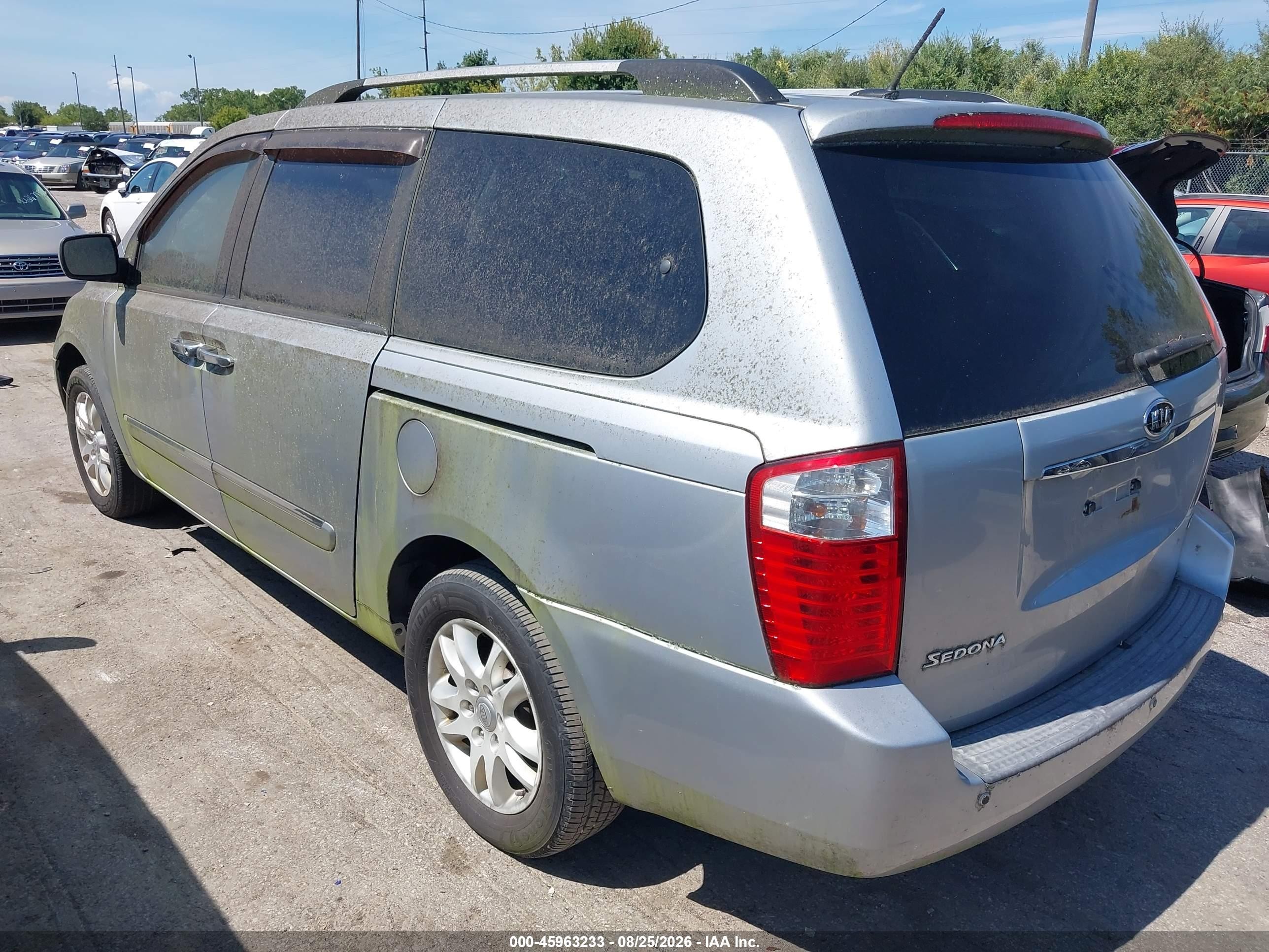 2010 Kia Sedona Ex Gray vin: KNDMH4C31A6326699