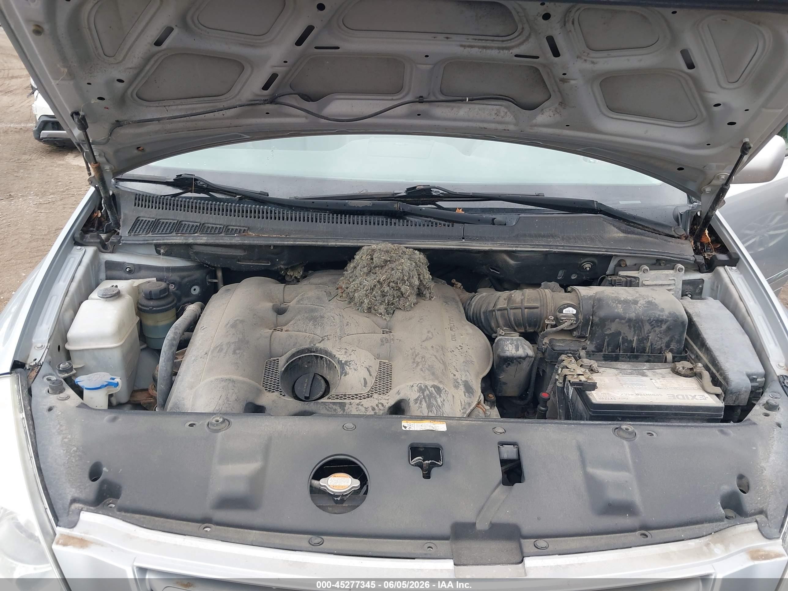 2010 Kia Sedona Ex Серебряный vin: KNDMH4C33A6337316