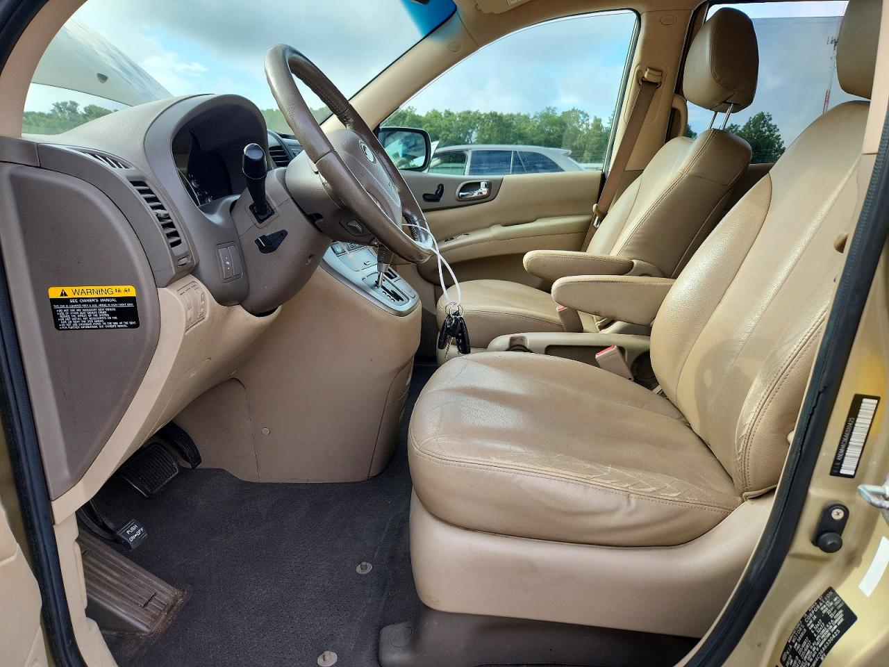 2010 Kia Sedona Ex Gold vin: KNDMH4C36A6330425