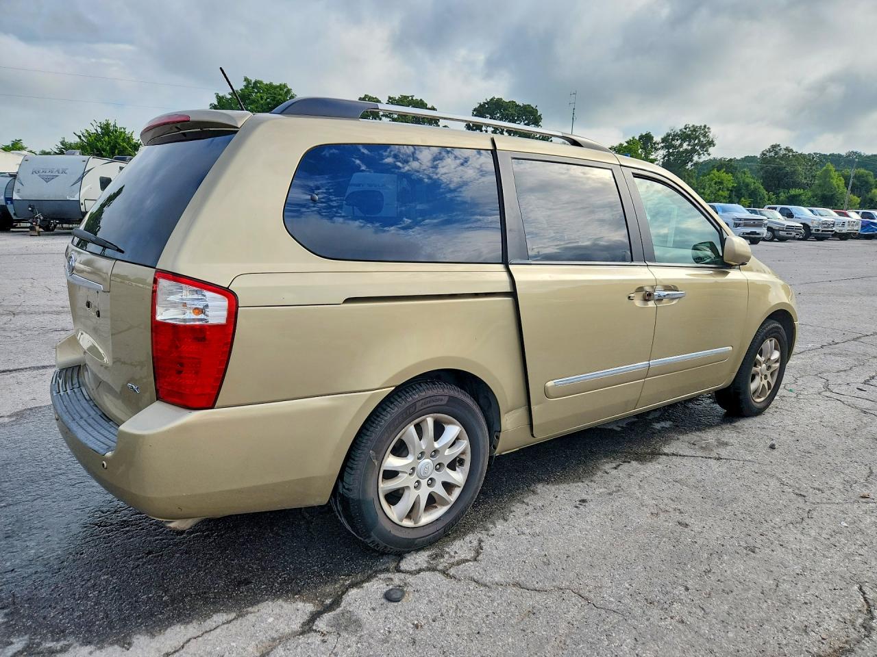 2010 Kia Sedona Ex Gold vin: KNDMH4C36A6330425