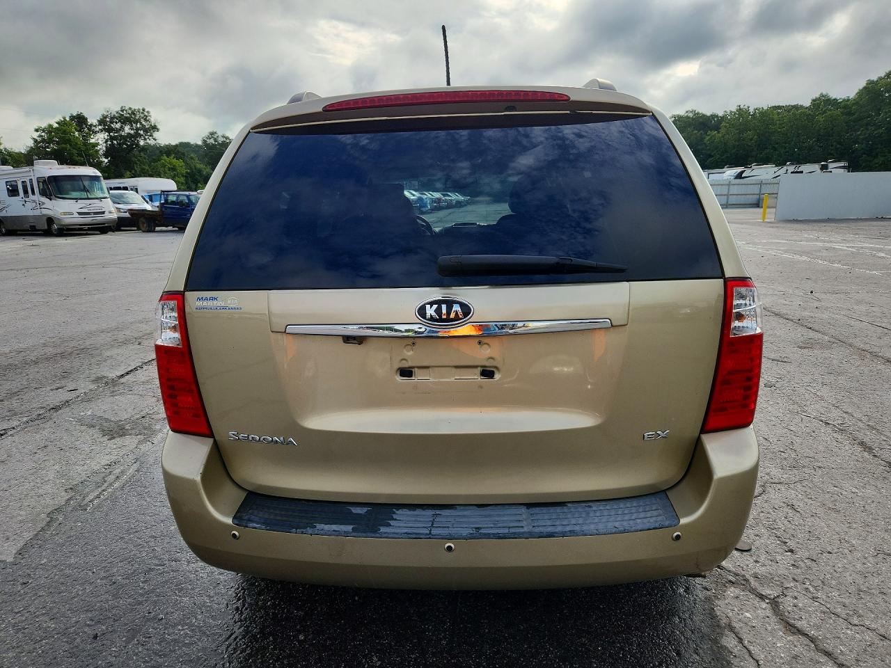2010 Kia Sedona Ex Gold vin: KNDMH4C36A6330425