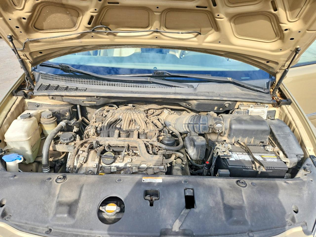 2010 Kia Sedona Ex Gold vin: KNDMH4C36A6330425