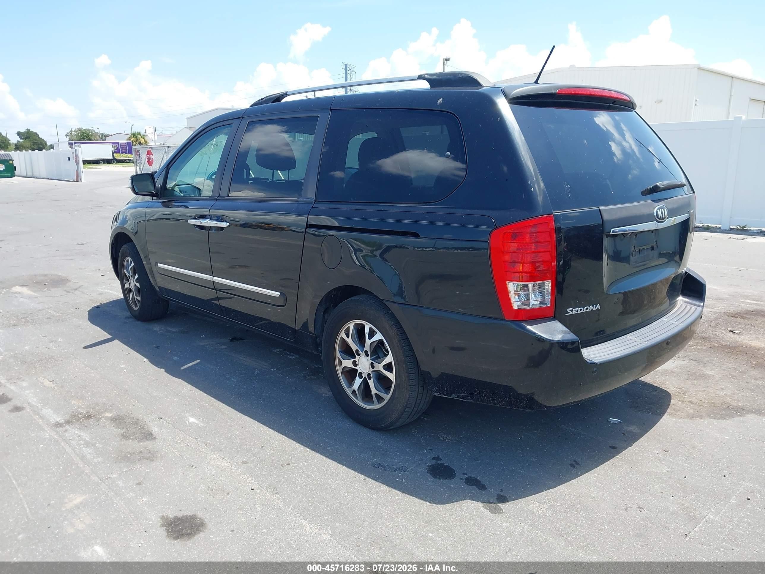 2014 Kia Sedona Ex Black vin: KNDMH4C70E6552158