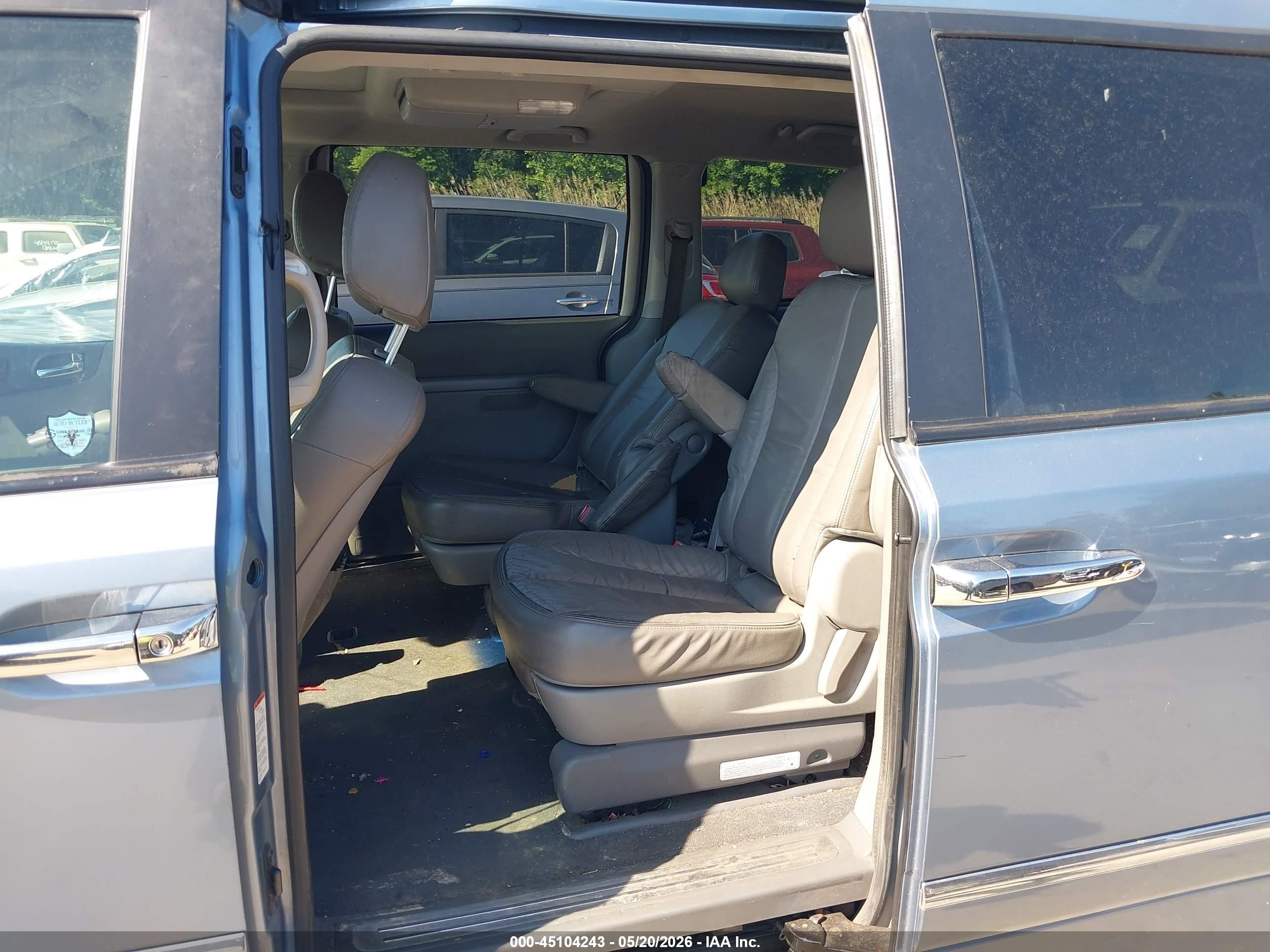 2012 Kia Sedona Ex Blue vin: KNDMH4C71C6422595