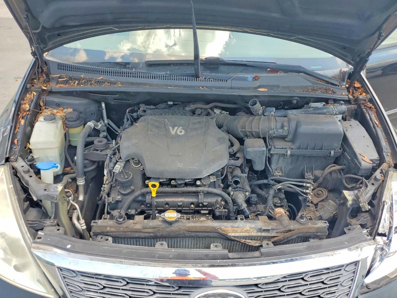 2012 Kia Sedona Ex Black vin: KNDMH4C71C6454897