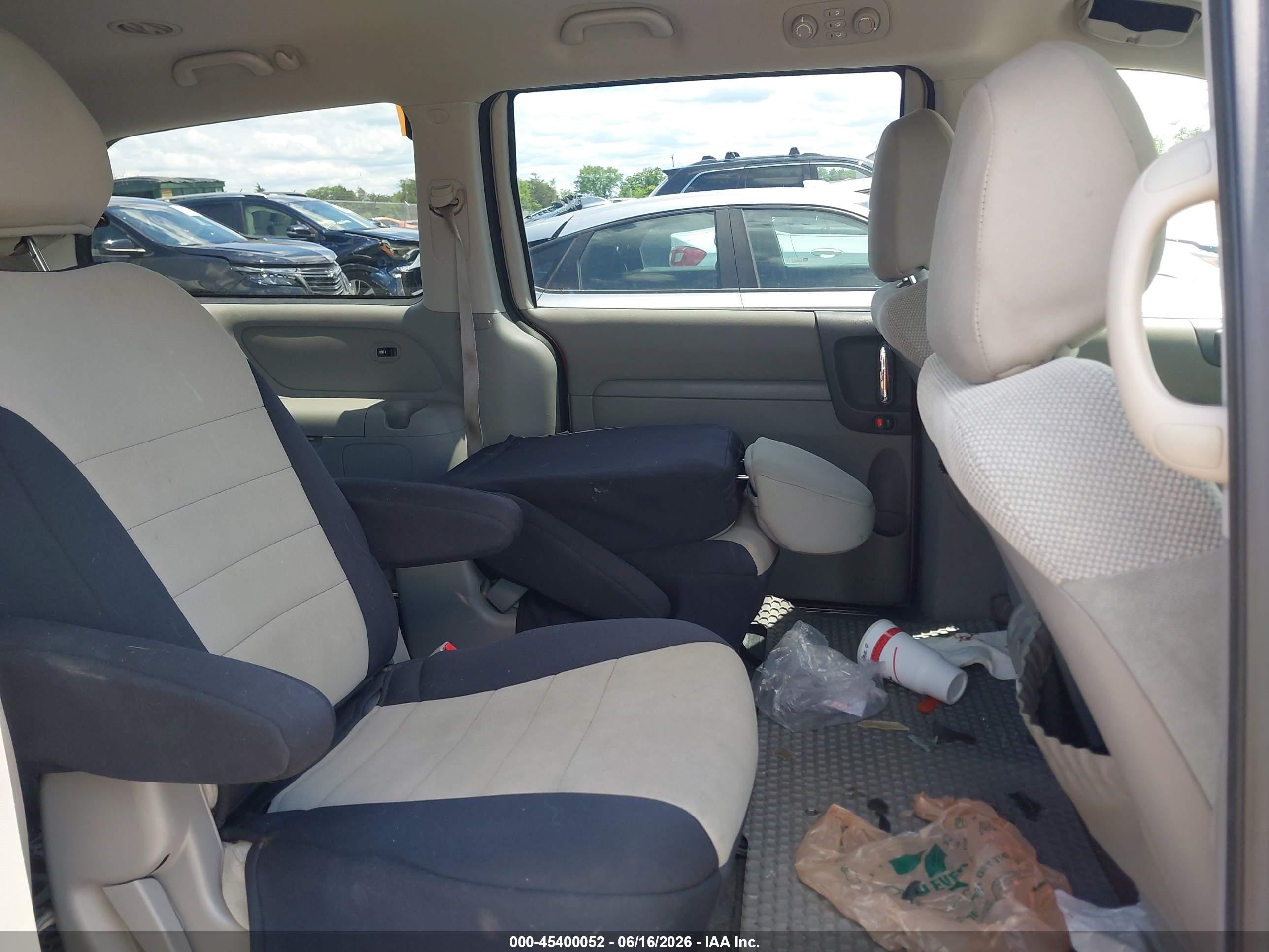 2012 Kia Sedona Ex Красный vin: KNDMH4C71C6468900