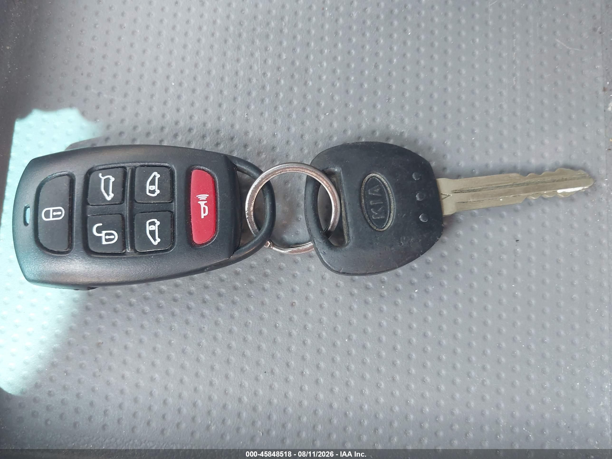 2012 Kia Sedona Ex Silver vin: KNDMH4C73C6501444