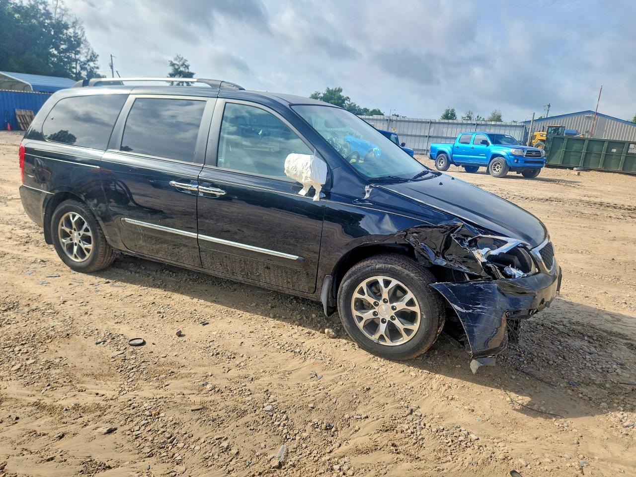 2014 Kia Sedona Ex Black vin: KNDMH4C73E6559105