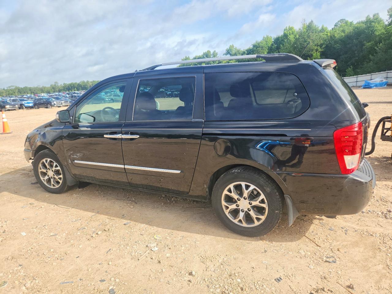 2014 Kia Sedona Ex Black vin: KNDMH4C73E6559105