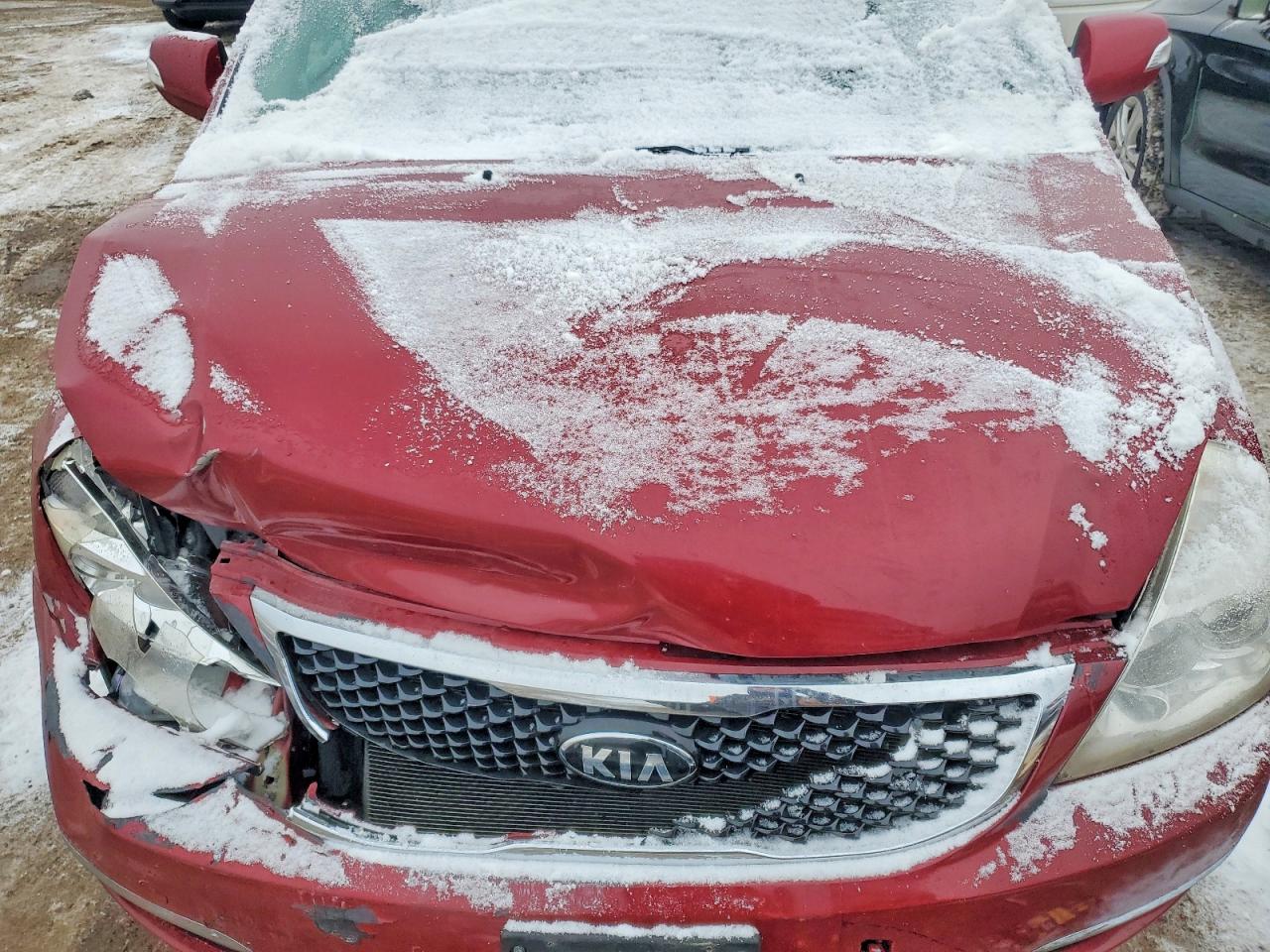2014 Kia Sedona Ex Maroon vin: KNDMH4C73E6588927