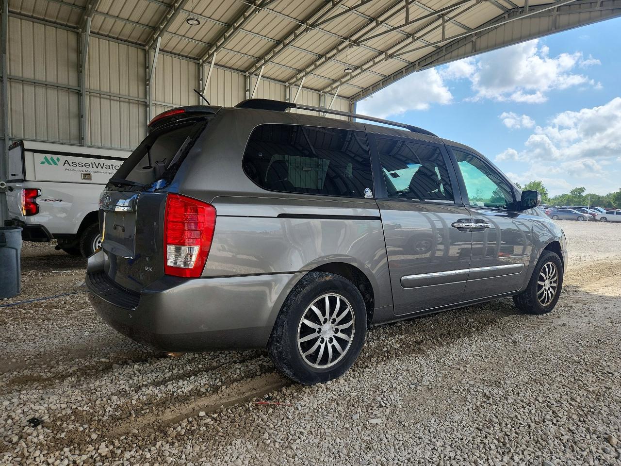2012 Kia Sedona Ex Gray vin: KNDMH4C74C6427158