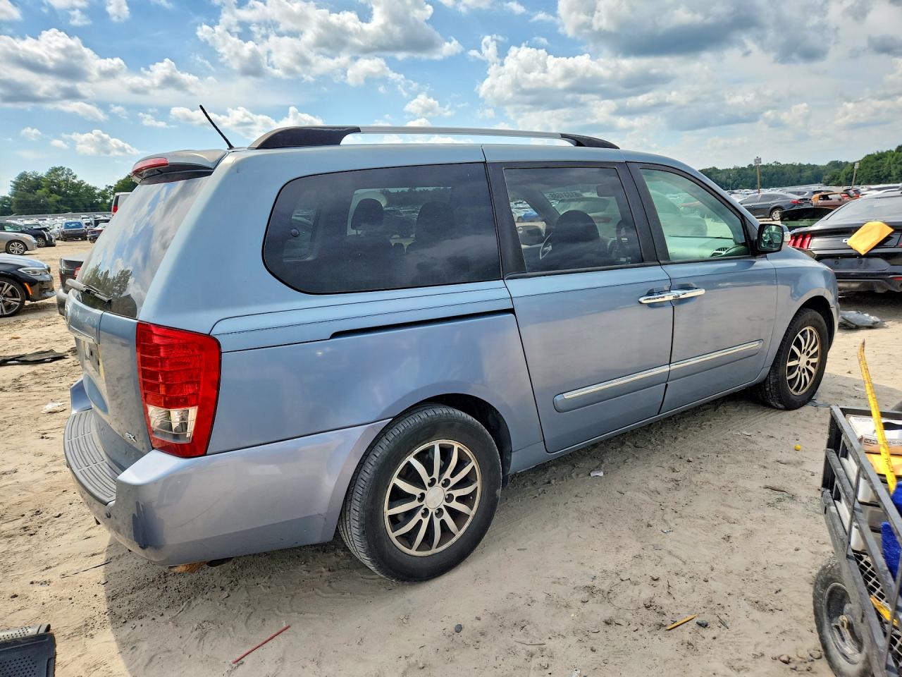 2011 Kia Sedona Ex Blue vin: KNDMH4C75B6409041
