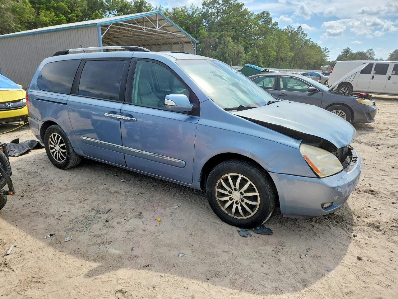 2011 Kia Sedona Ex Blue vin: KNDMH4C75B6409041