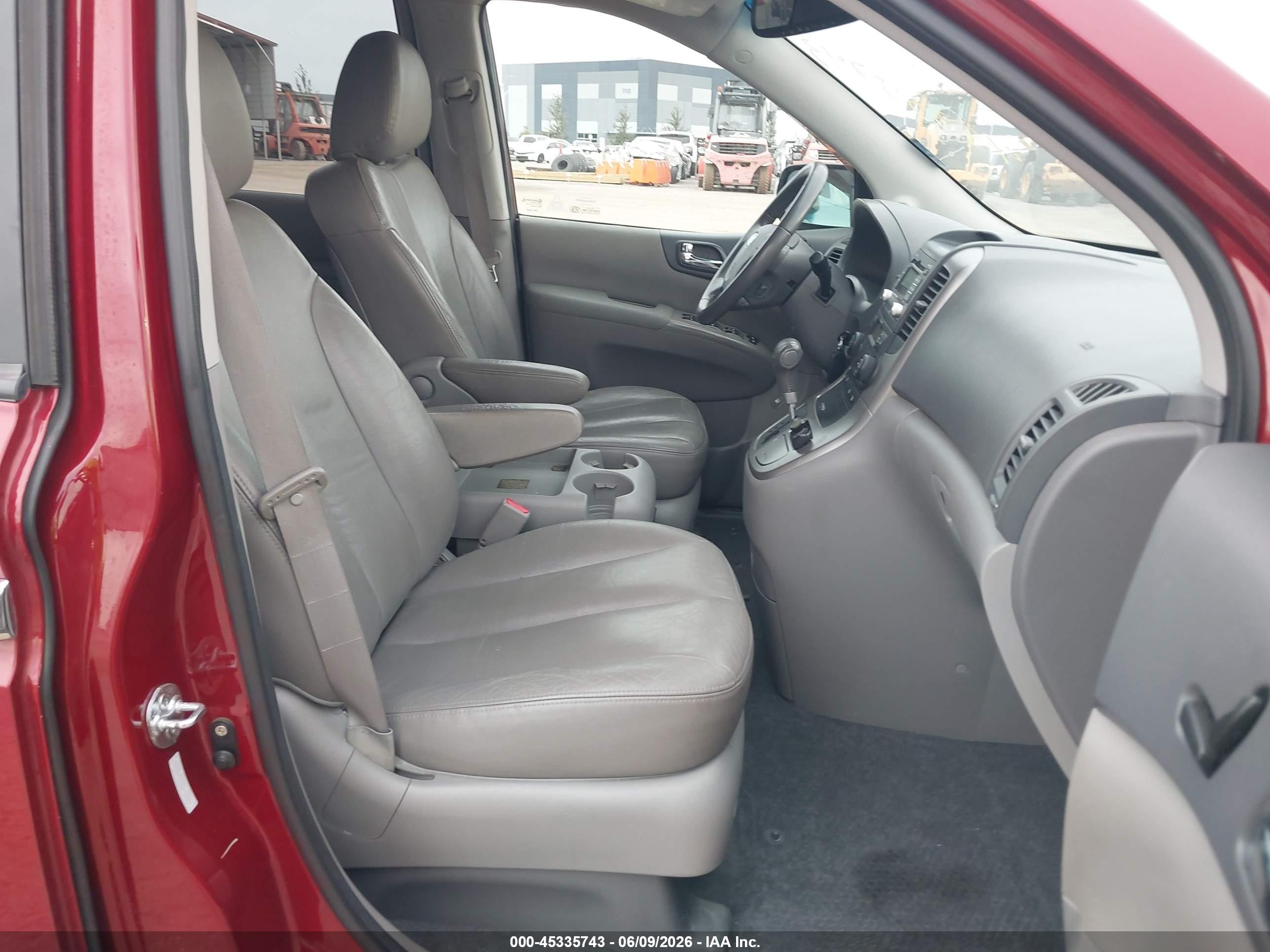 2012 Kia Sedona Ex Maroon vin: KNDMH4C76C6426366