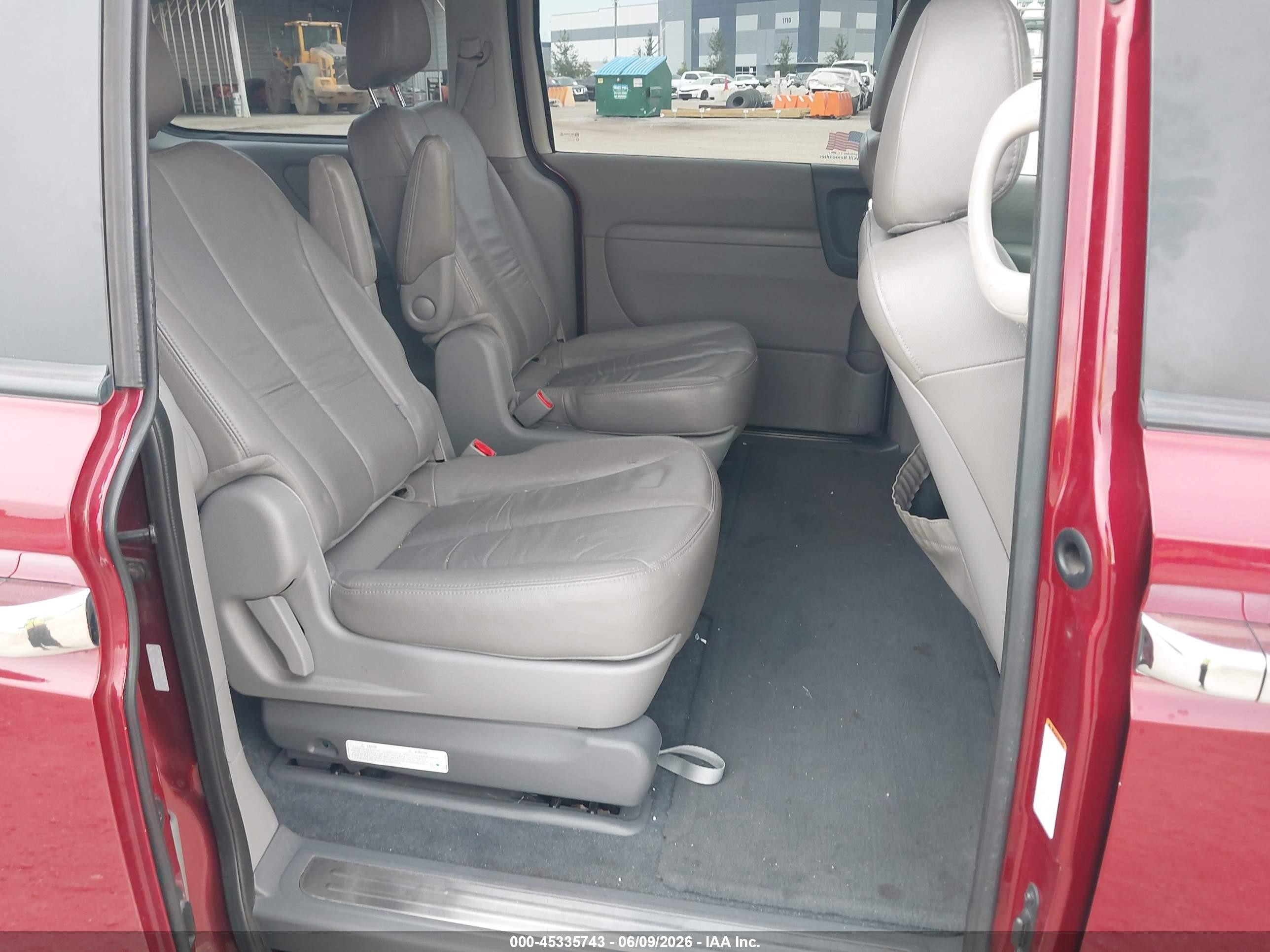 2012 Kia Sedona Ex Maroon vin: KNDMH4C76C6426366