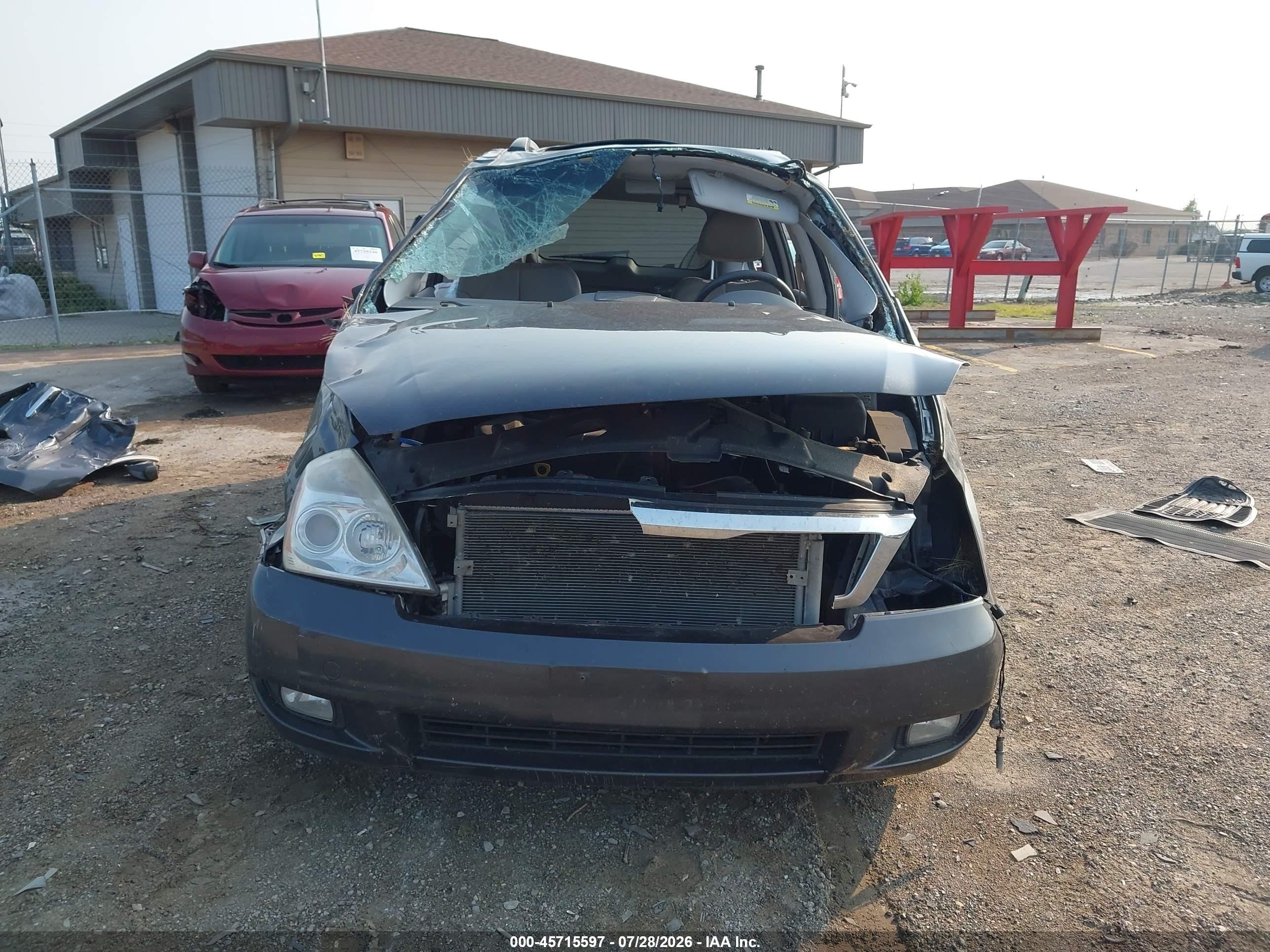 2012 Kia Sedona Ex Black vin: KNDMH4C77C6471509