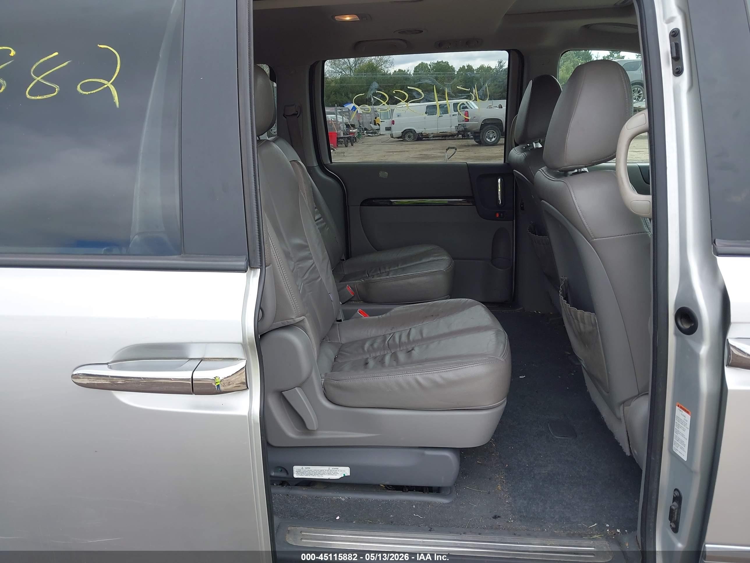 2012 Kia Sedona Ex Silver vin: KNDMH4C77C6482543
