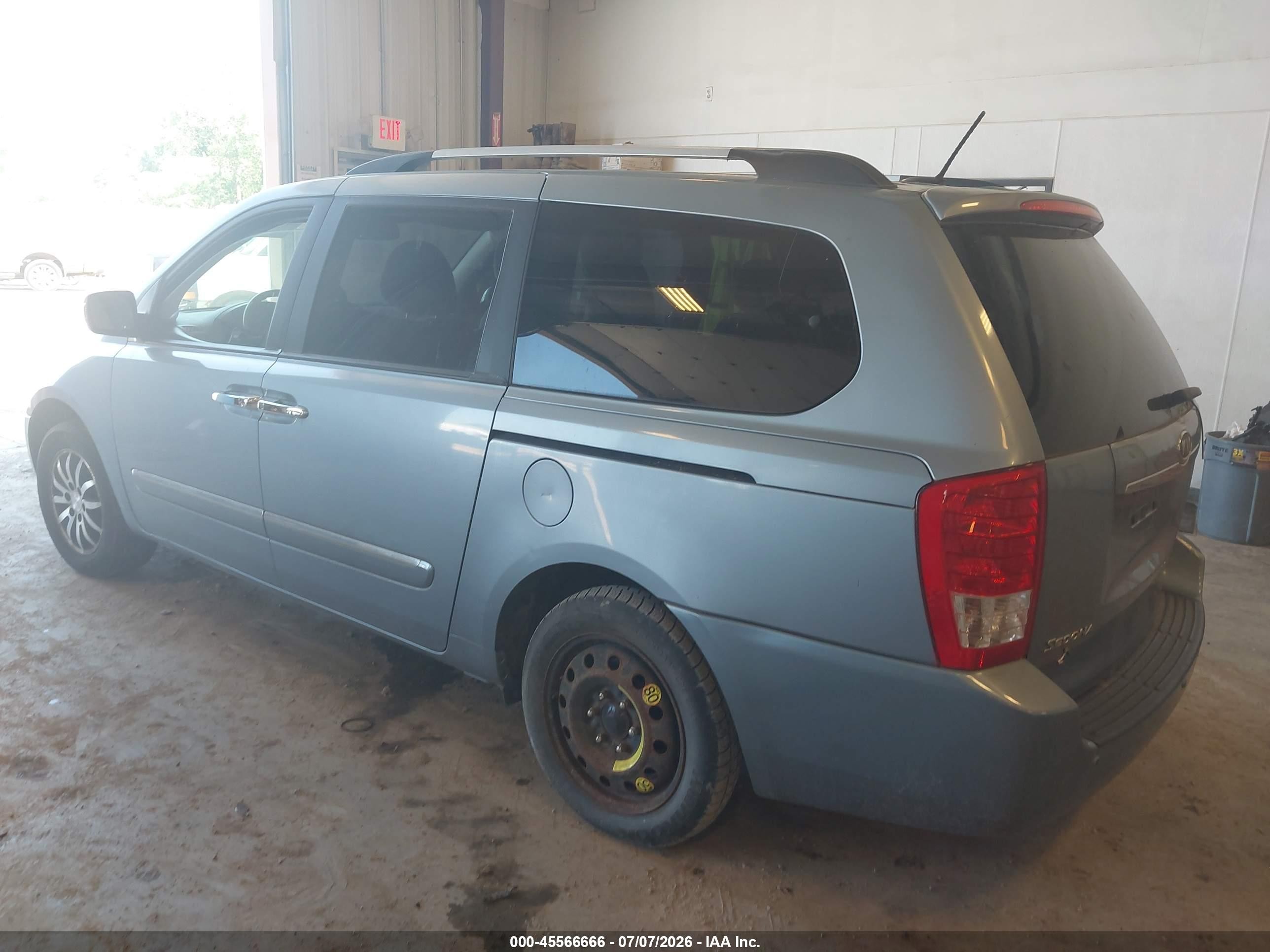 2012 Kia Sedona Ex Blue vin: KNDMH4C78C6423193