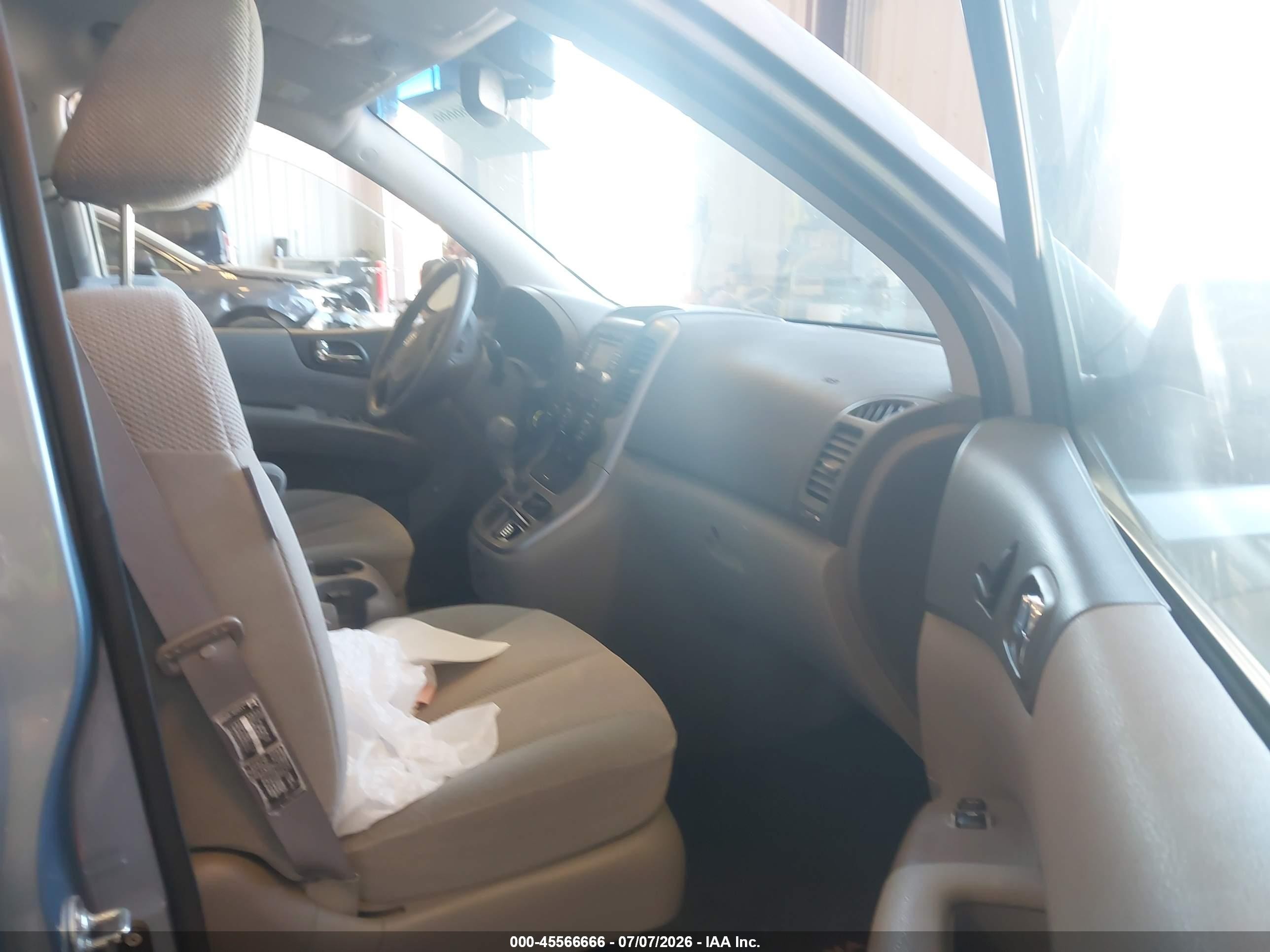 2012 Kia Sedona Ex Blue vin: KNDMH4C78C6423193
