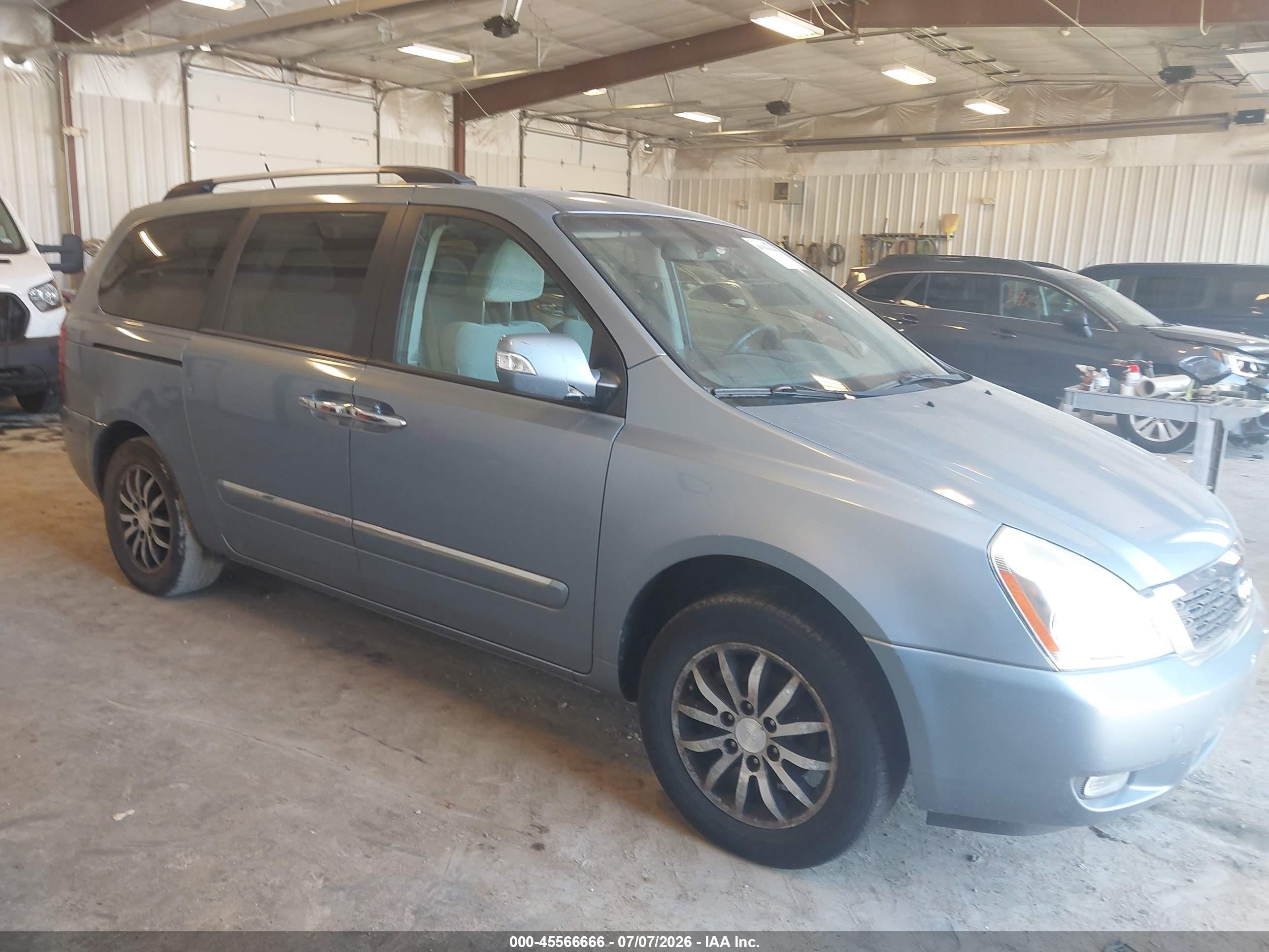 2012 Kia Sedona Ex Blue vin: KNDMH4C78C6423193