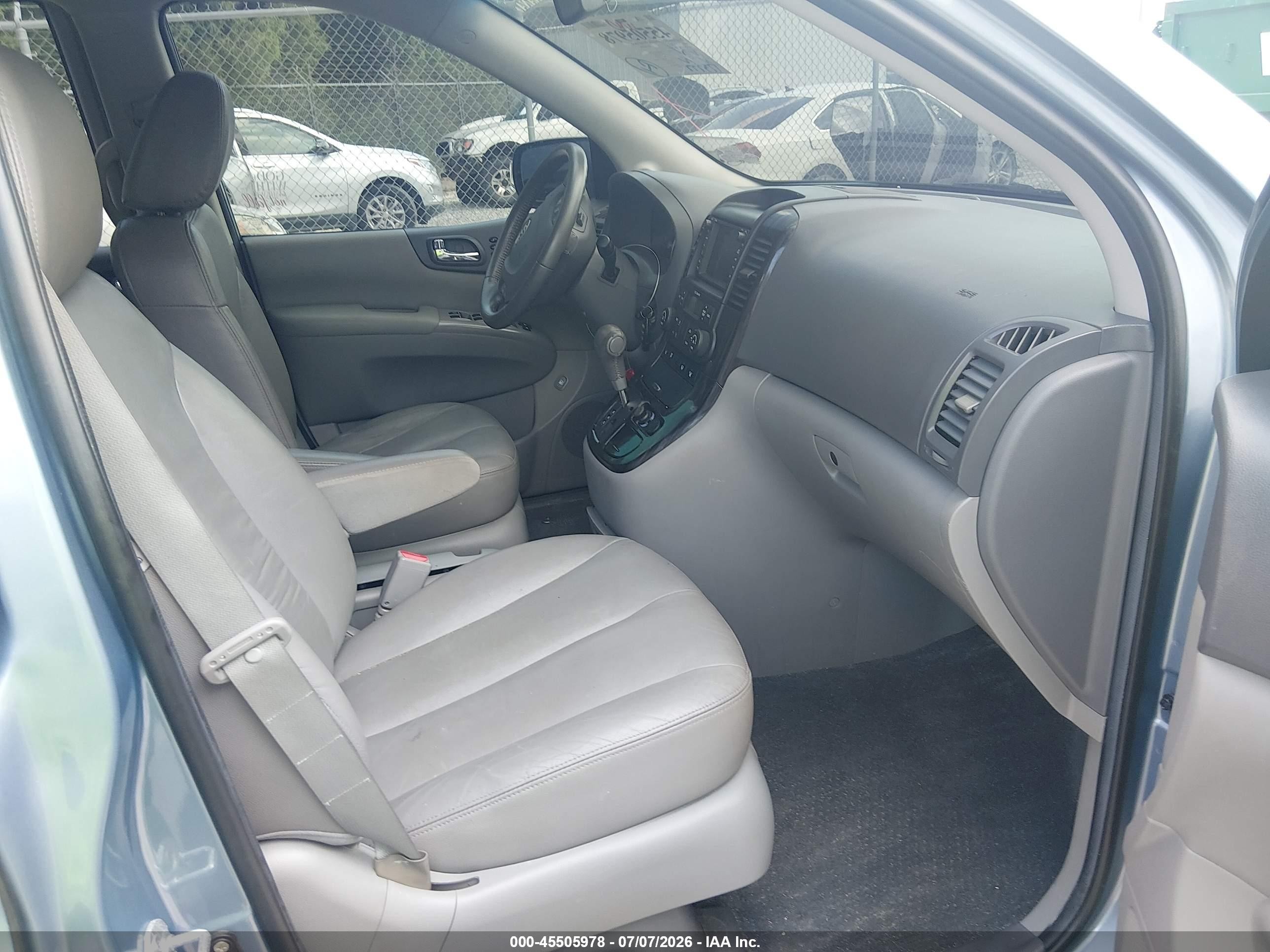 2011 Kia Sedona Ex Синий vin: KNDMH4C79B6374035
