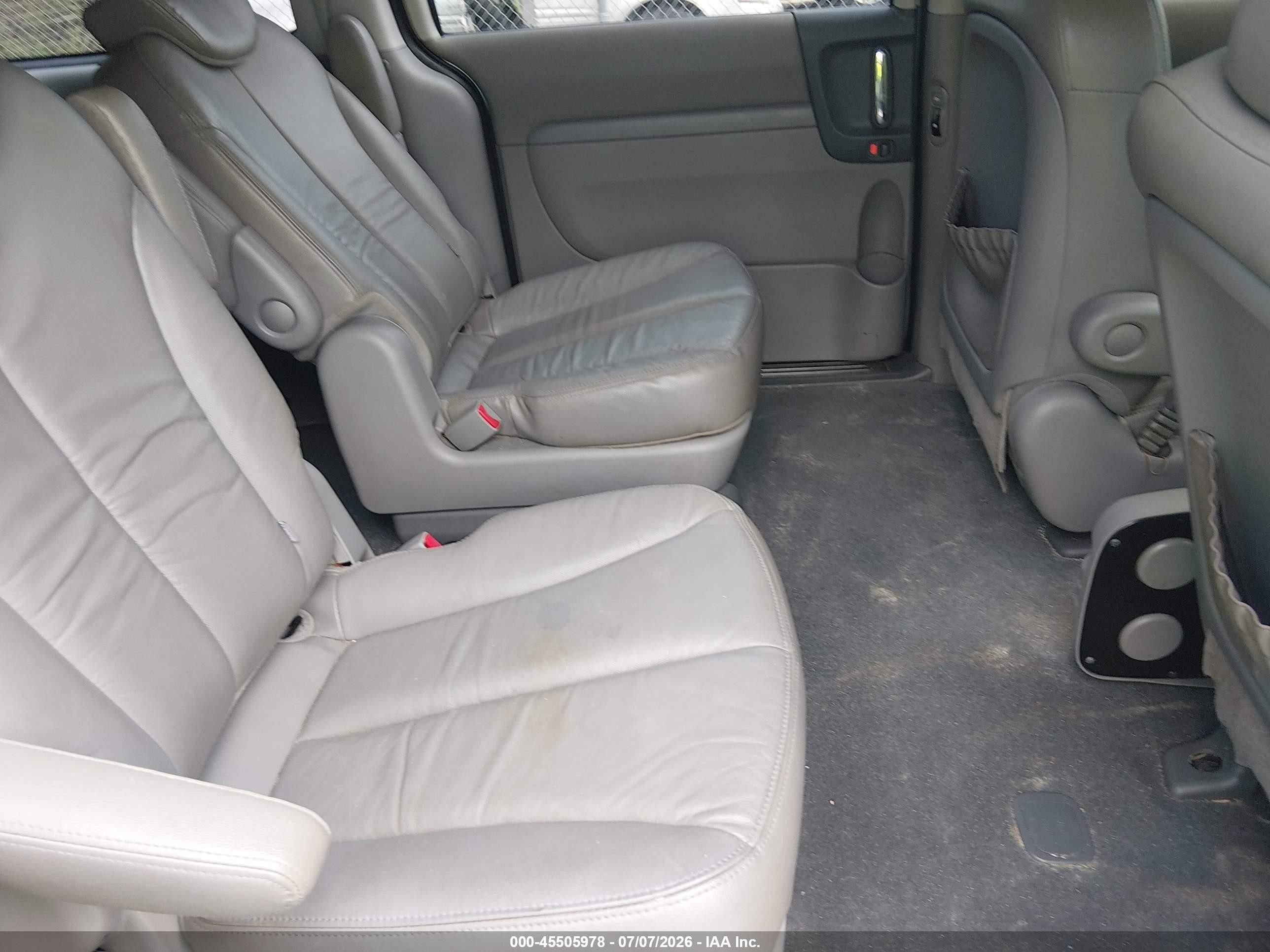 2011 Kia Sedona Ex Синий vin: KNDMH4C79B6374035
