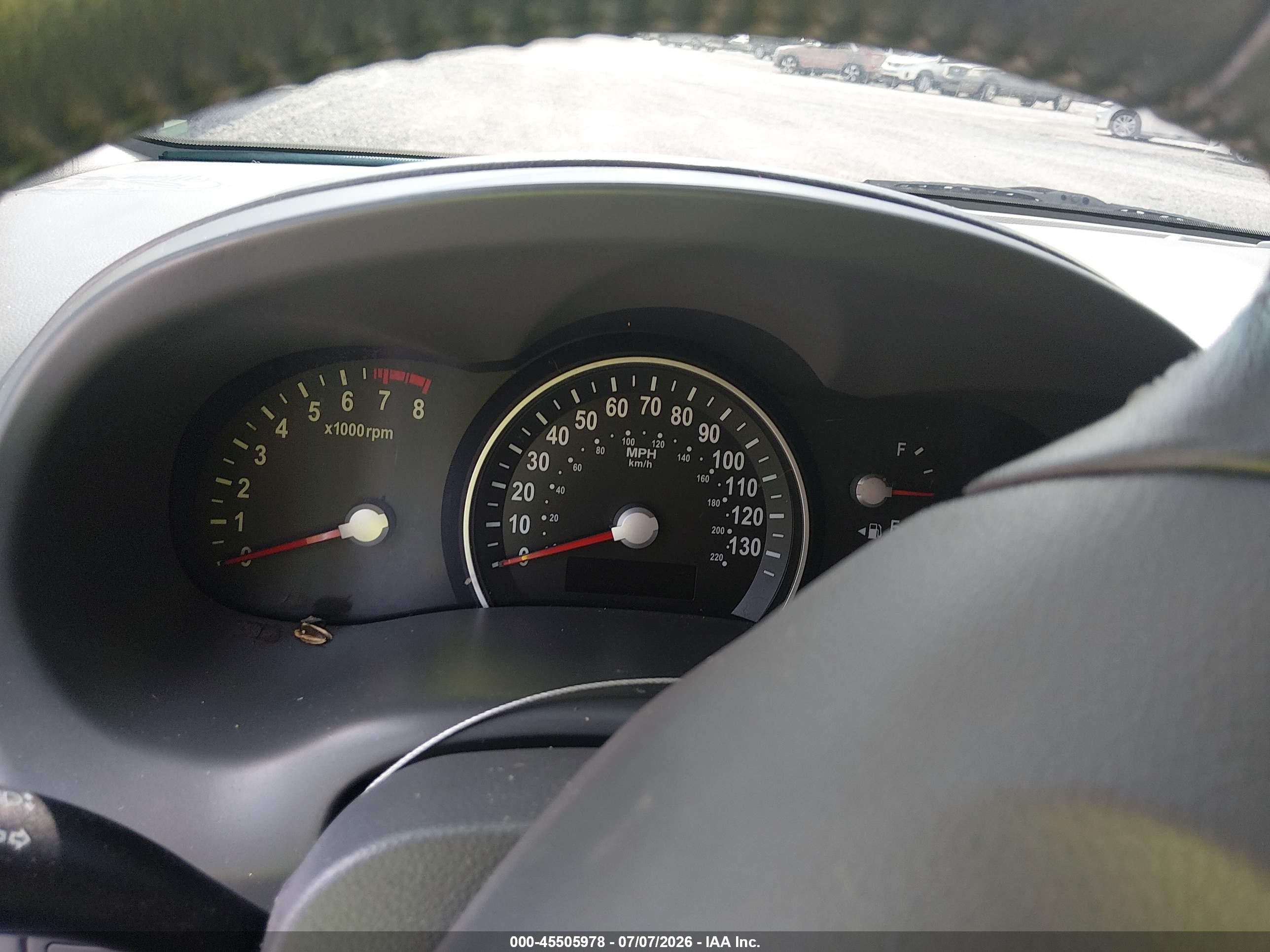 2011 Kia Sedona Ex Синий vin: KNDMH4C79B6374035