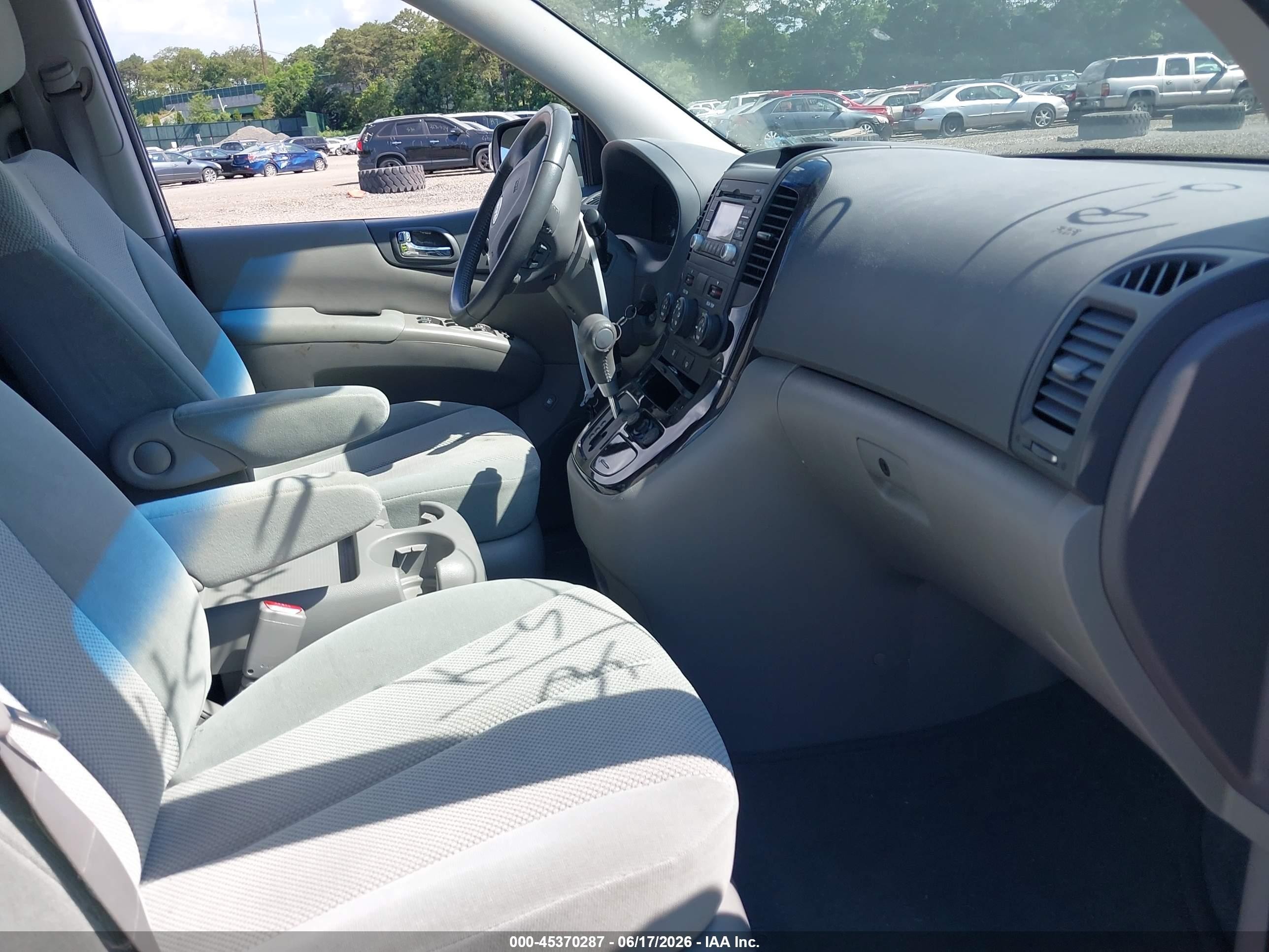 2012 Kia Sedona Ex Silver vin: KNDMH4C79C6432730