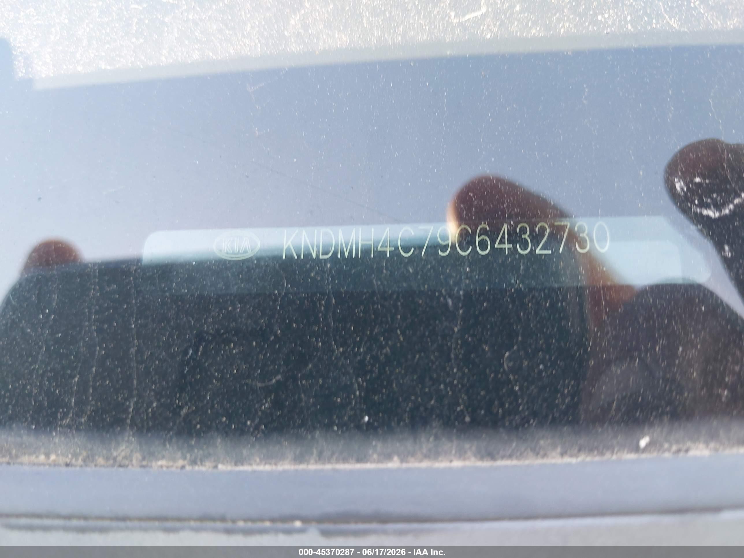 2012 Kia Sedona Ex Silver vin: KNDMH4C79C6432730