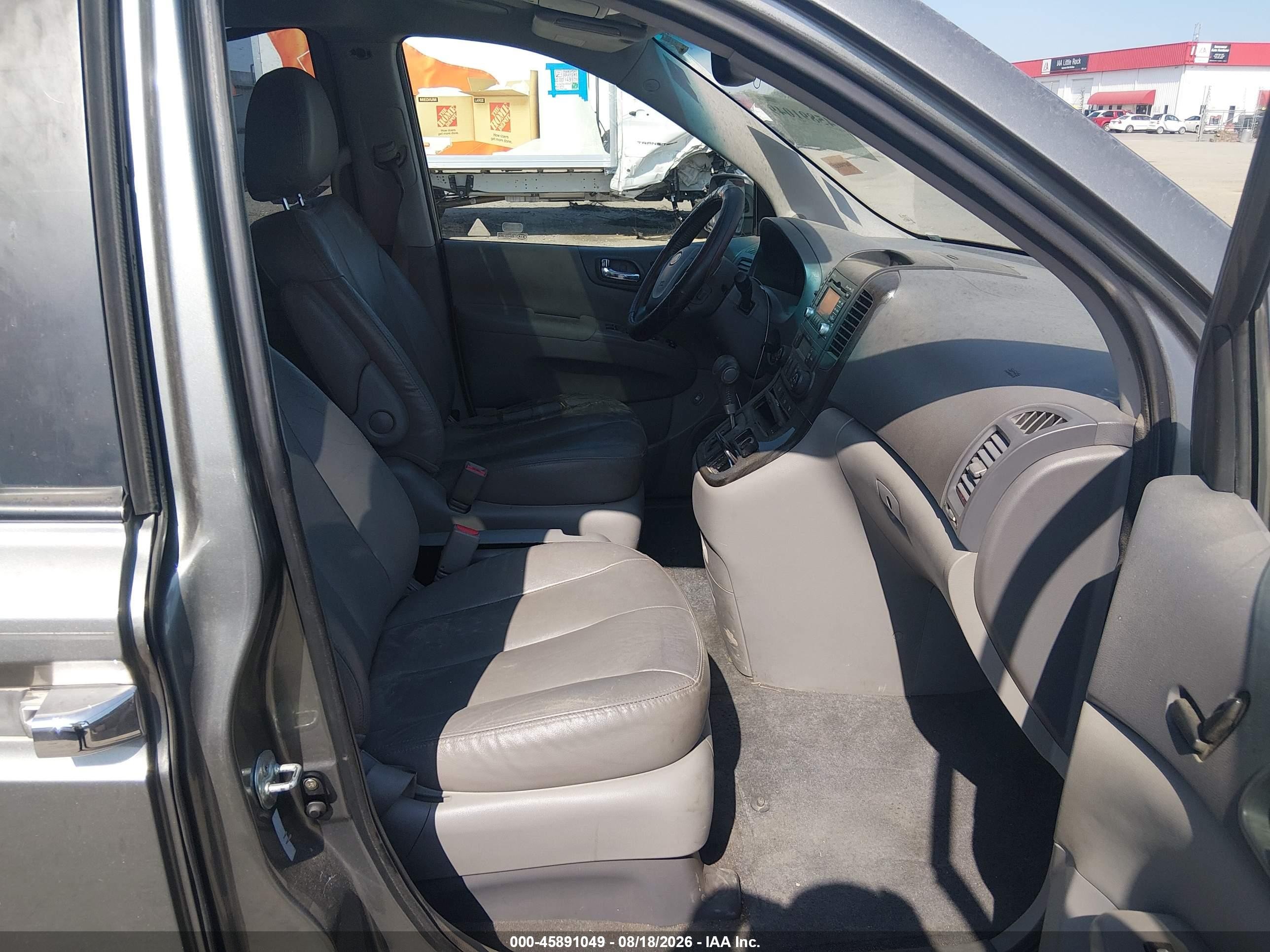 2012 Kia Sedona Ex Gray vin: KNDMH4C79C6433988