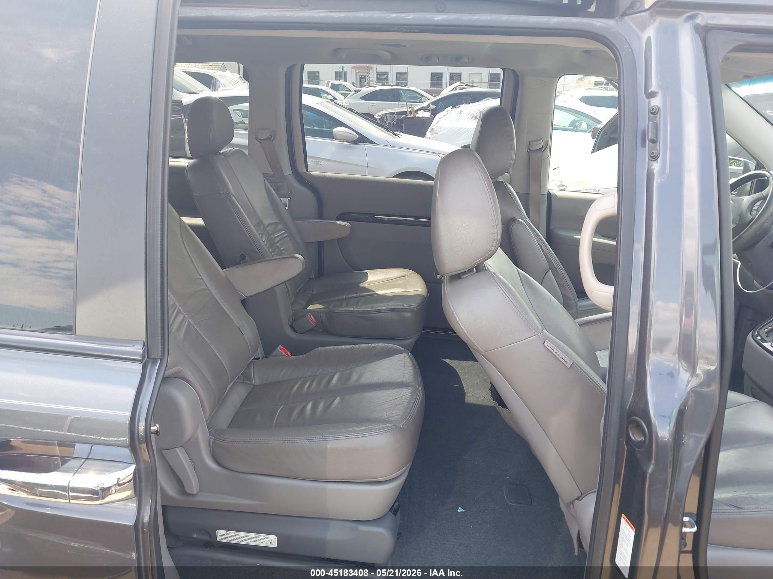 2012 Kia Sedona Ex Gray vin: KNDMH4C79C6488408
