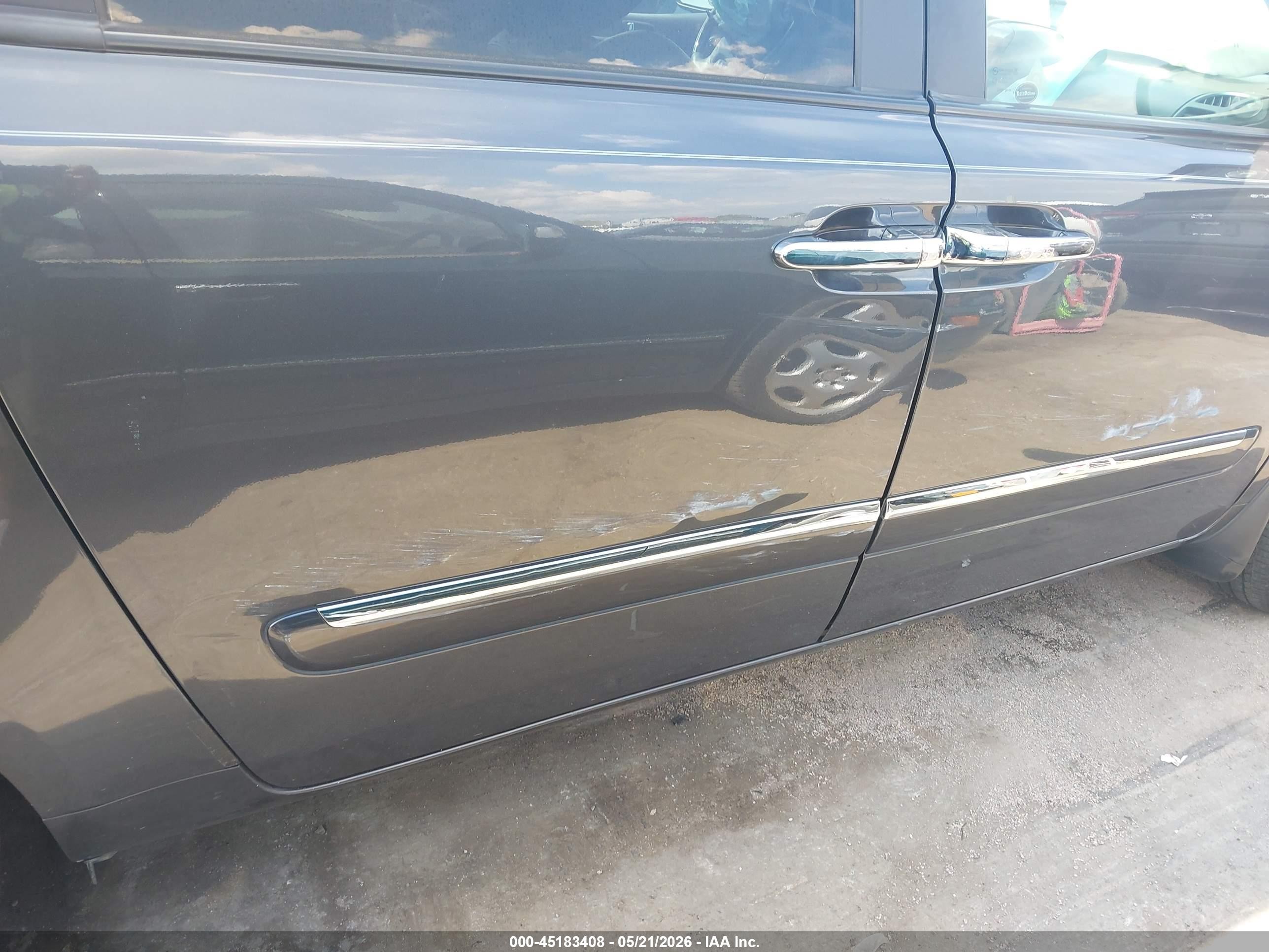 2012 Kia Sedona Ex Gray vin: KNDMH4C79C6488408