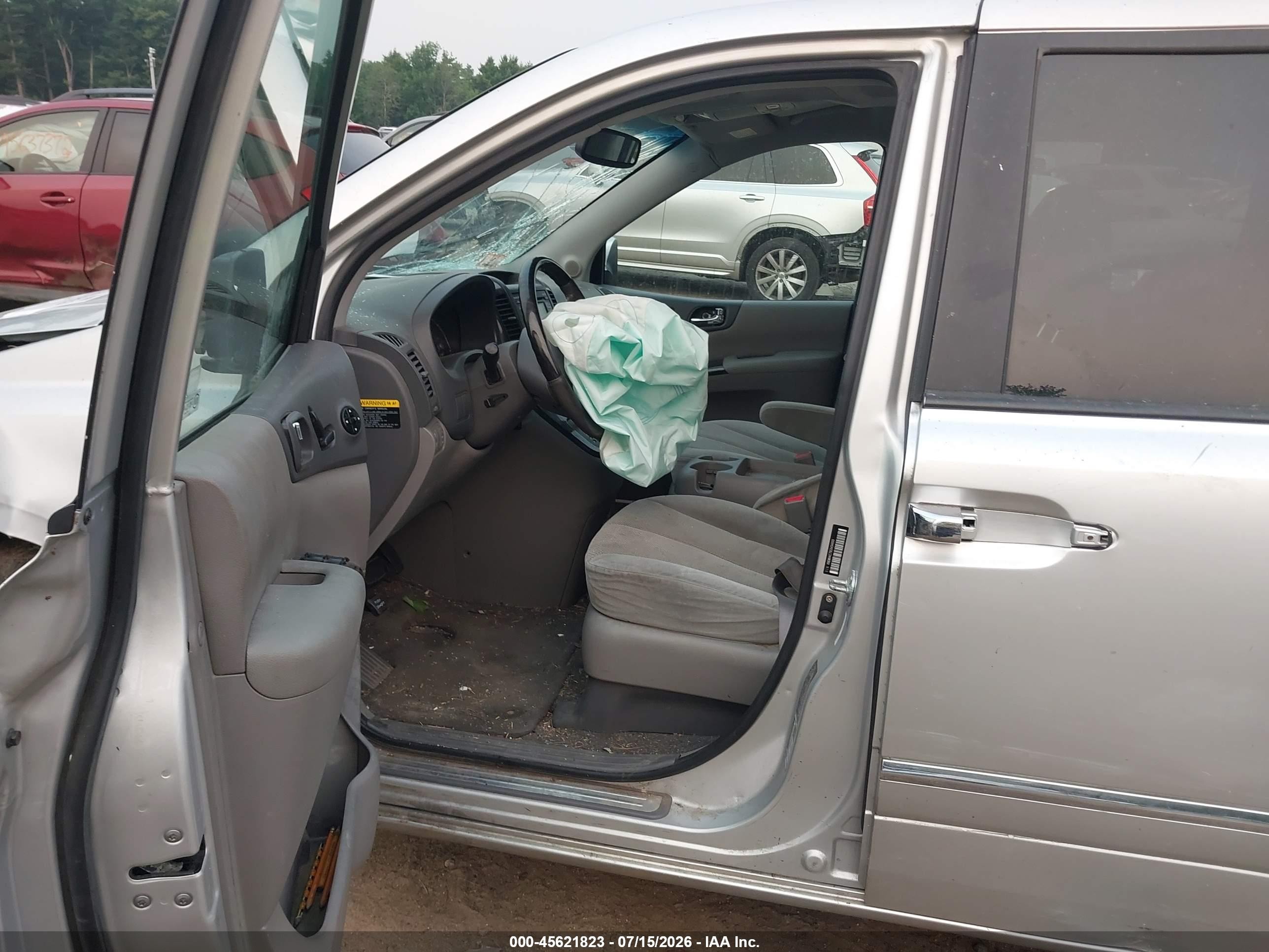 2012 Kia Sedona Ex Silver vin: KNDMH4C79C6494693